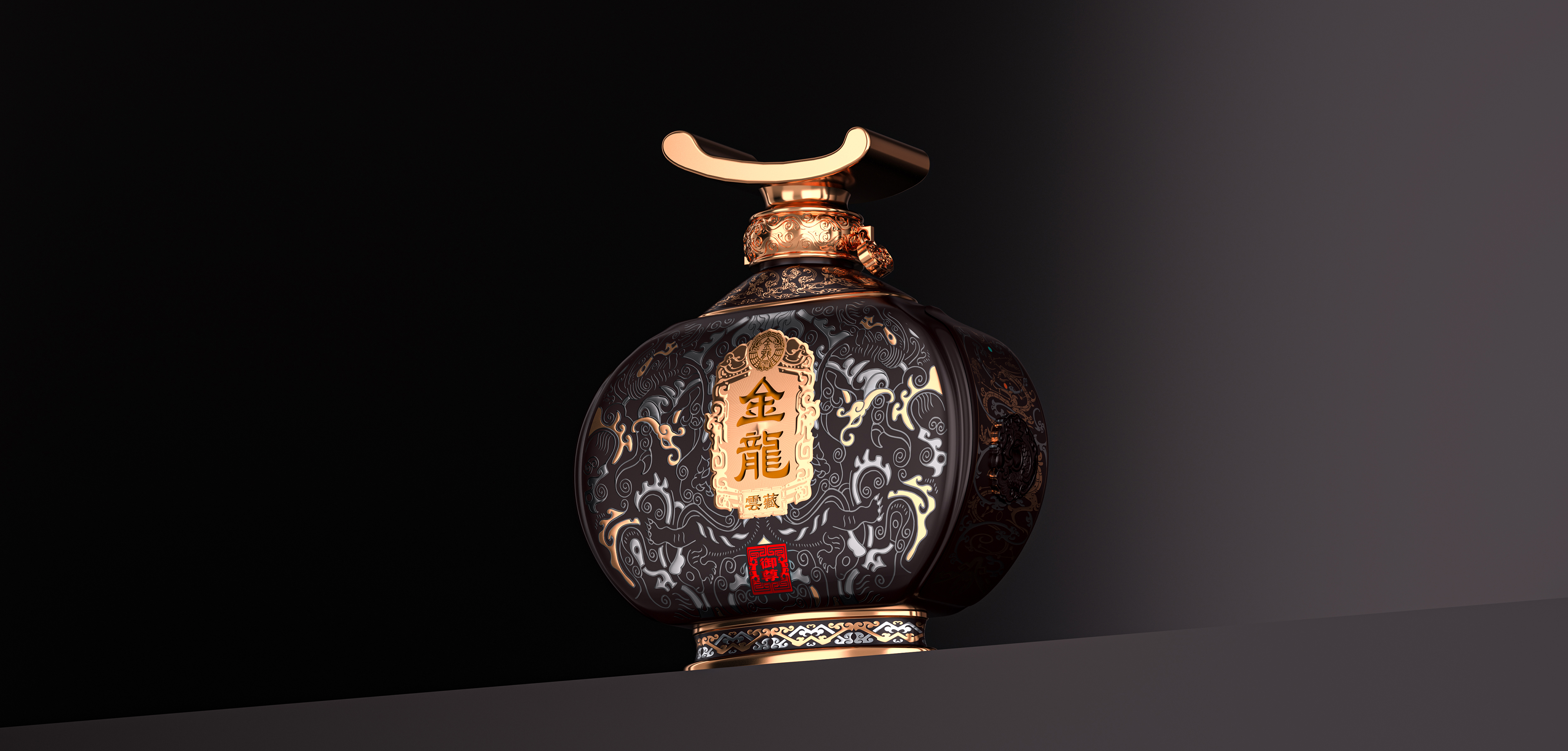 Brand design，Wine packaging，High-end sauce，Creative design，Bottle design，