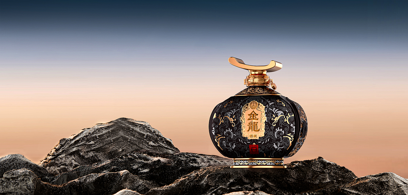 Brand design，Wine packaging，High-end sauce，Creative design，Bottle design，