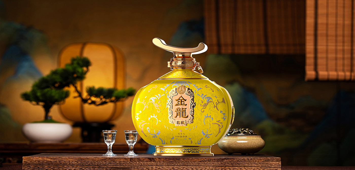 Brand design，Wine packaging，High-end sauce，Creative design，Bottle design，