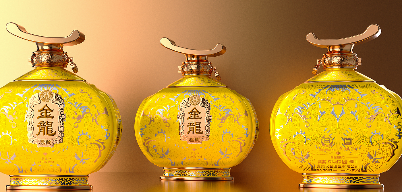 Brand design，Wine packaging，High-end sauce，Creative design，Bottle design，