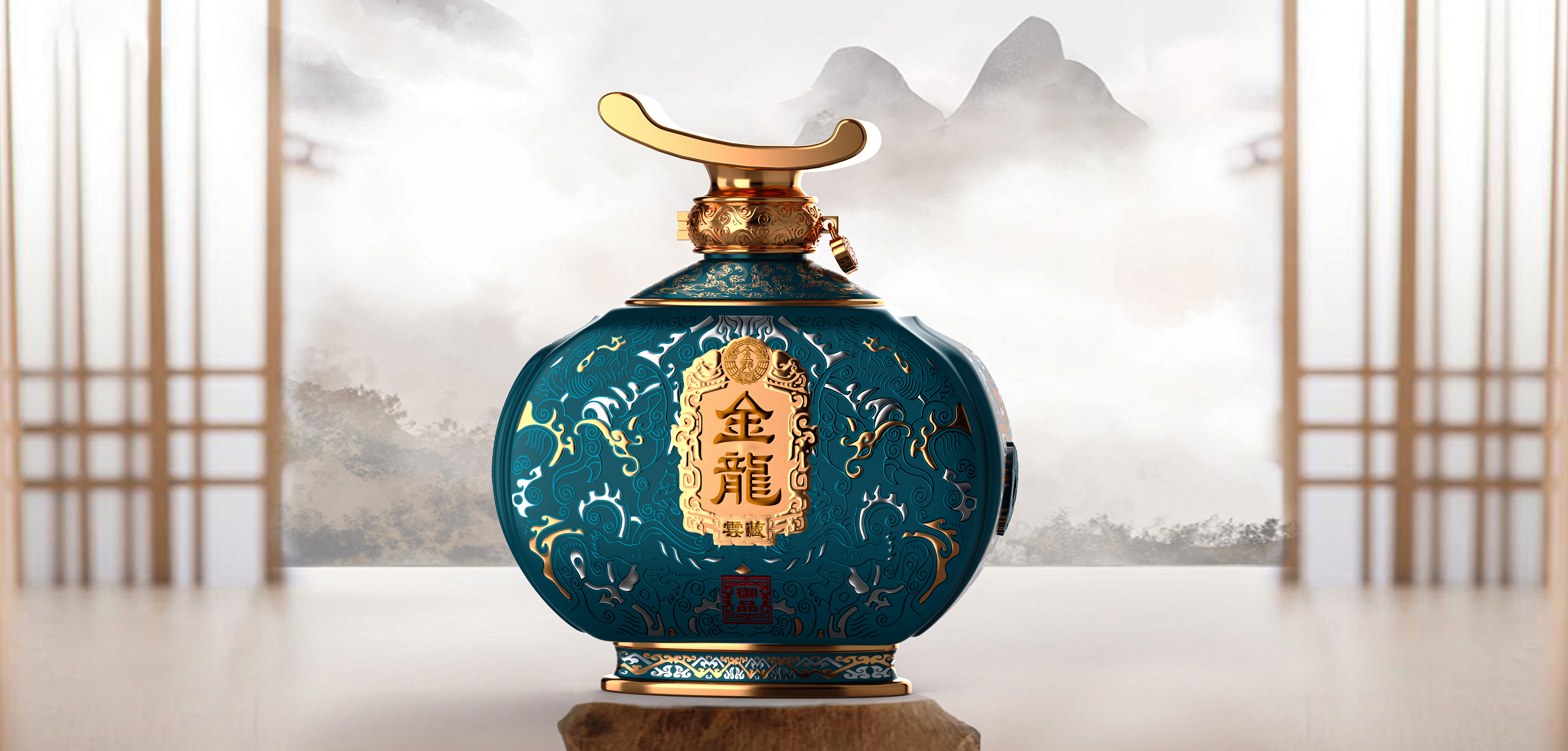 Brand design，Wine packaging，High-end sauce，Creative design，Bottle design，