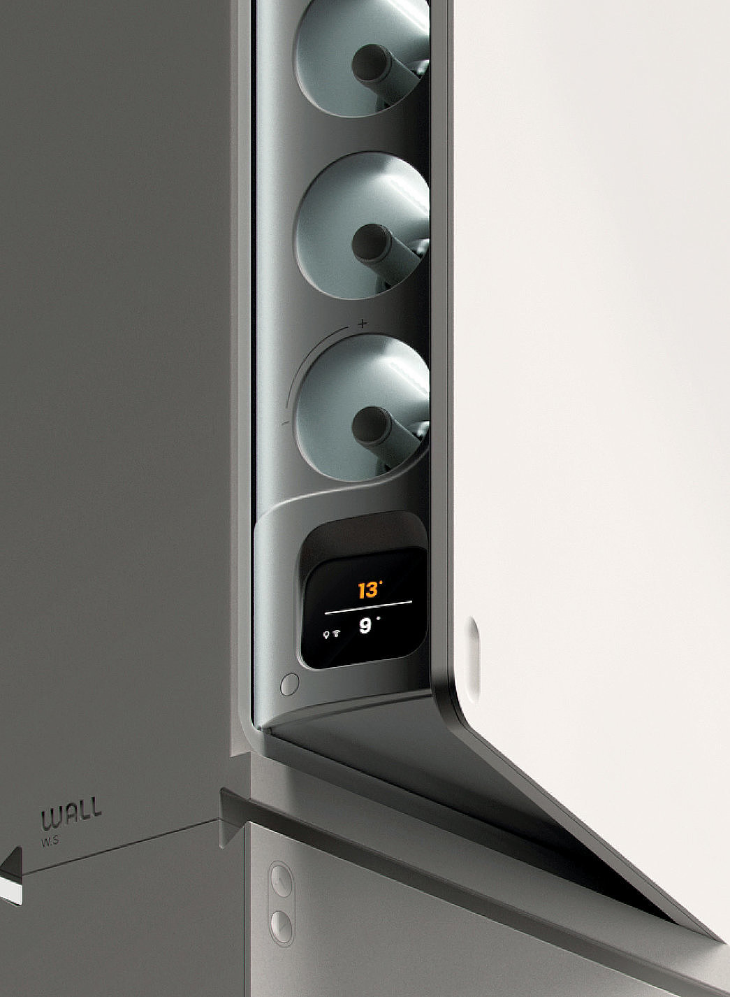 wall，Built-in concept，Embedded appliances，2023 Red Dot Design Concept Award，