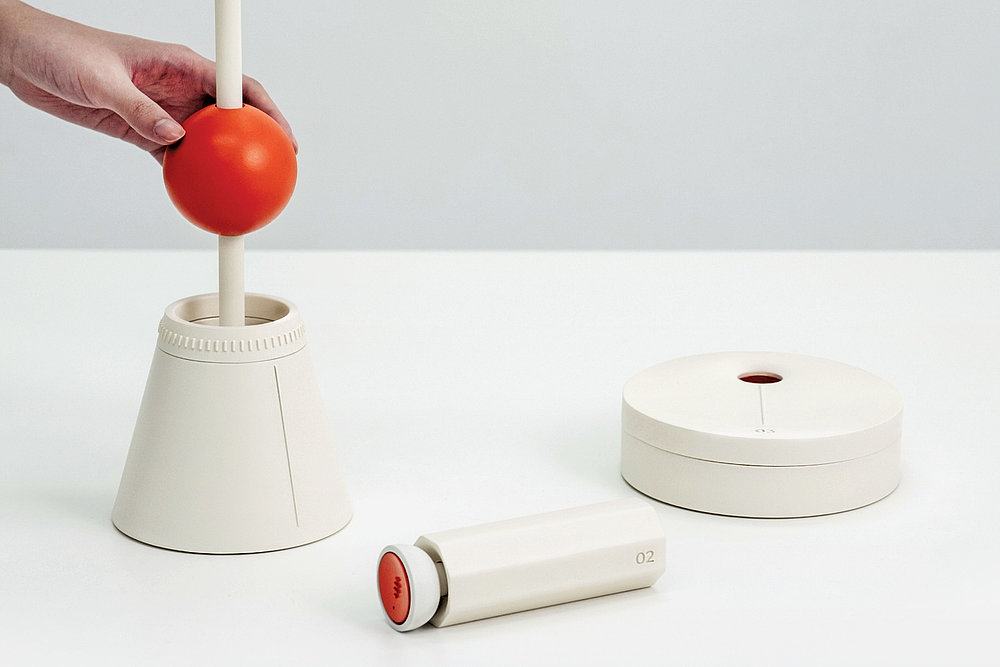 speaker，Remote control，timer，Blind Electrical Appliances，2023 Red Dot Design Concept Award，