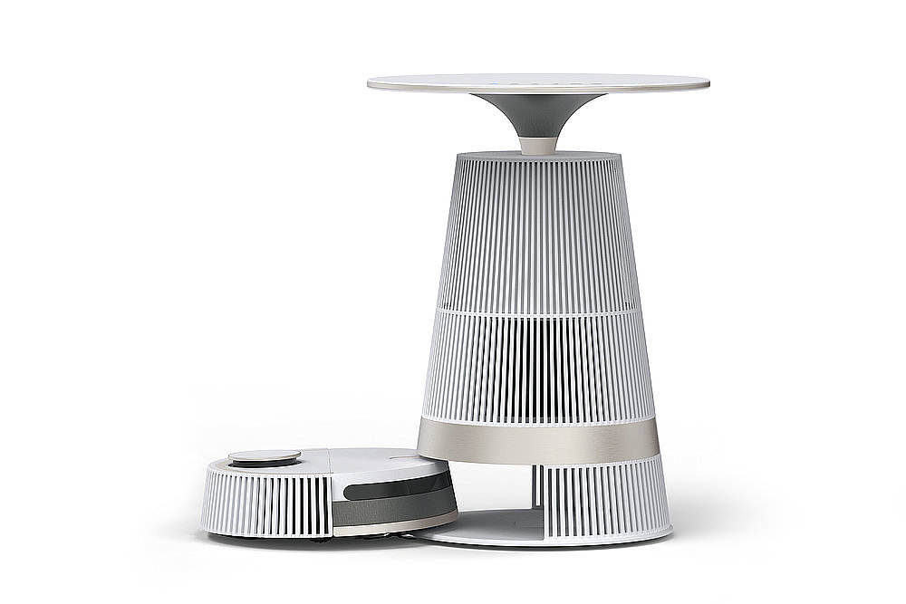 Aero Table，an electric appliance，air cleaner，Robot Cleaner，2023 Red Dot Design Concept Award，