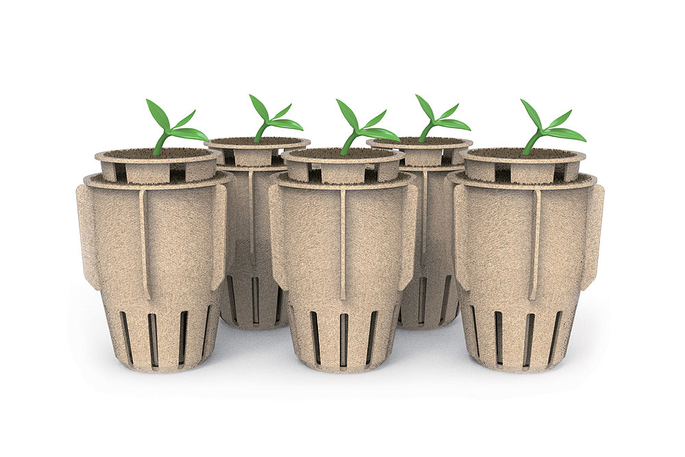 sustainable，Tea seedling pot，Reuse，2023 Red Dot Design Concept Award，