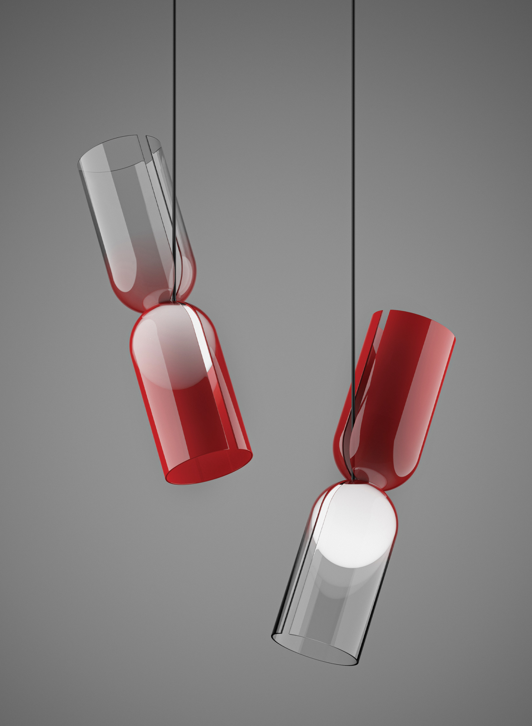 hourglass，a chandelier，2023 Red Dot Design Concept Award，