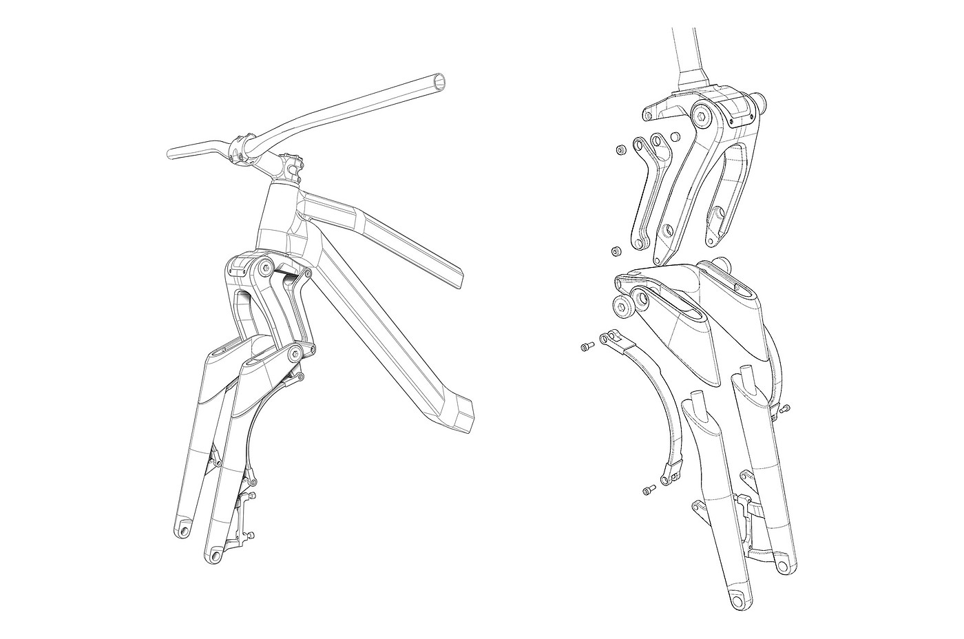 MOTION，山地自行车，3d模型，