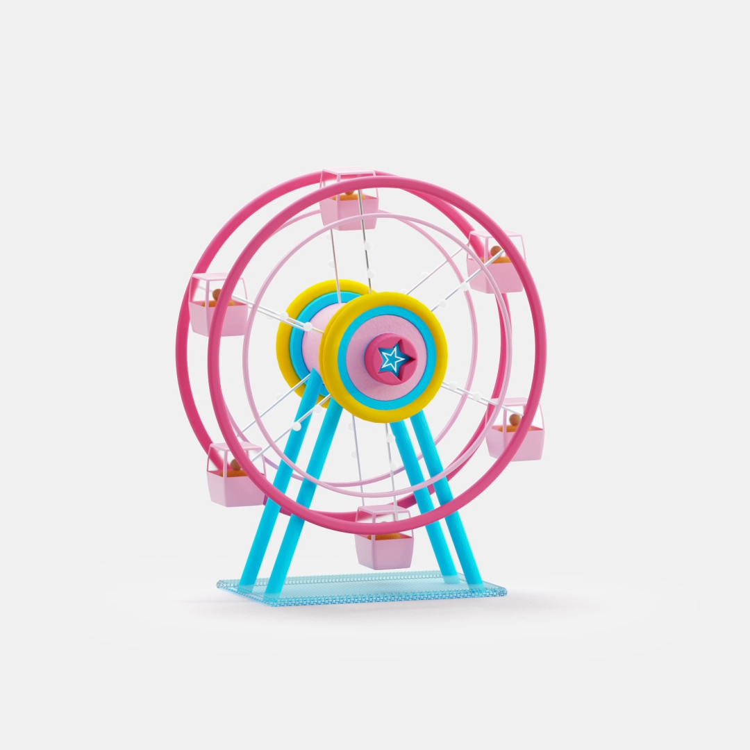 3D Animated Fonts，originality，three-dimensional art，3D modeling，