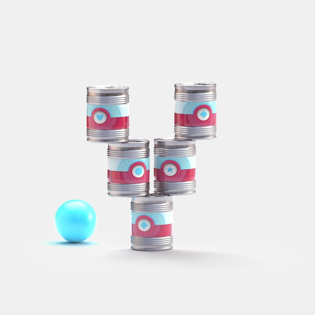 3D Animated Fonts，originality，three-dimensional art，3D modeling，