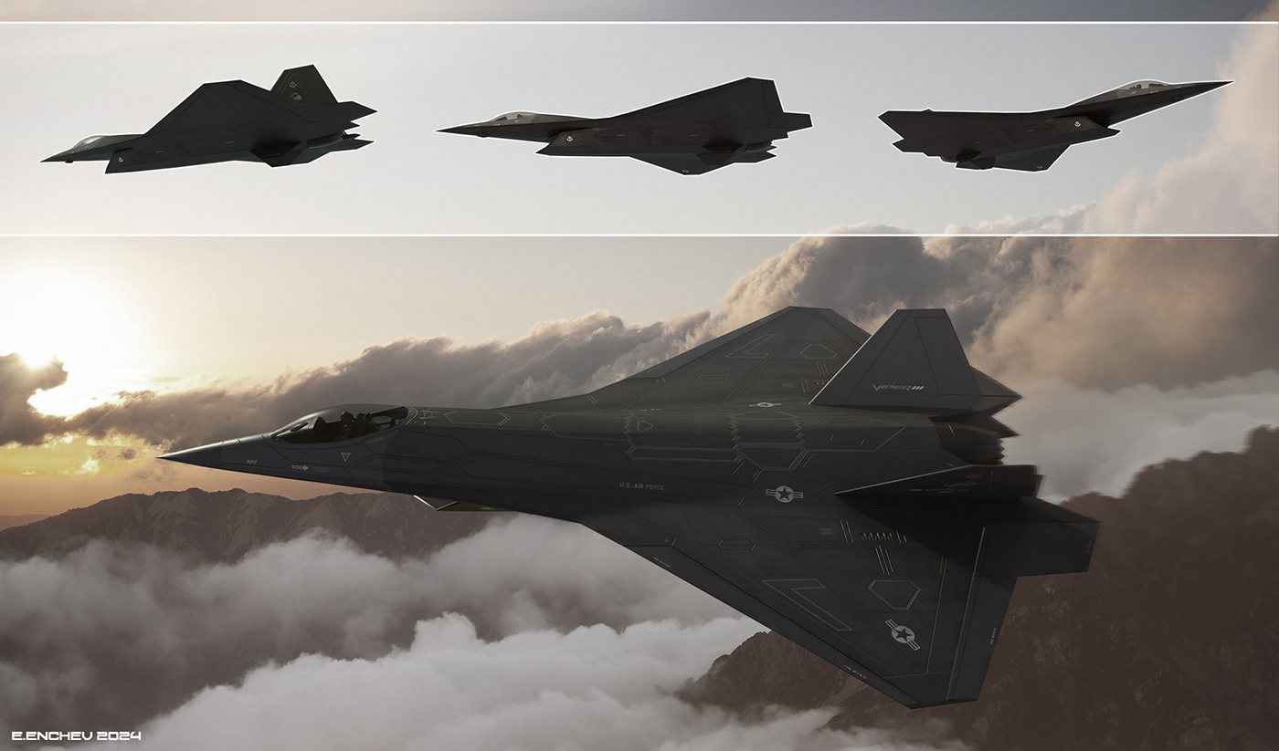 fighter，aircraft，vehicle，Viper trinity，