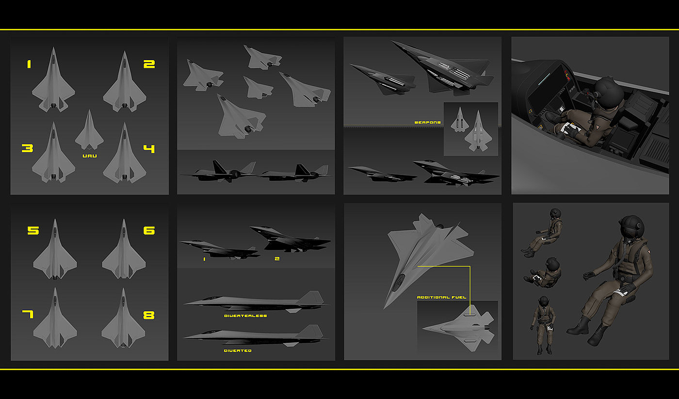 fighter，aircraft，vehicle，Viper trinity，