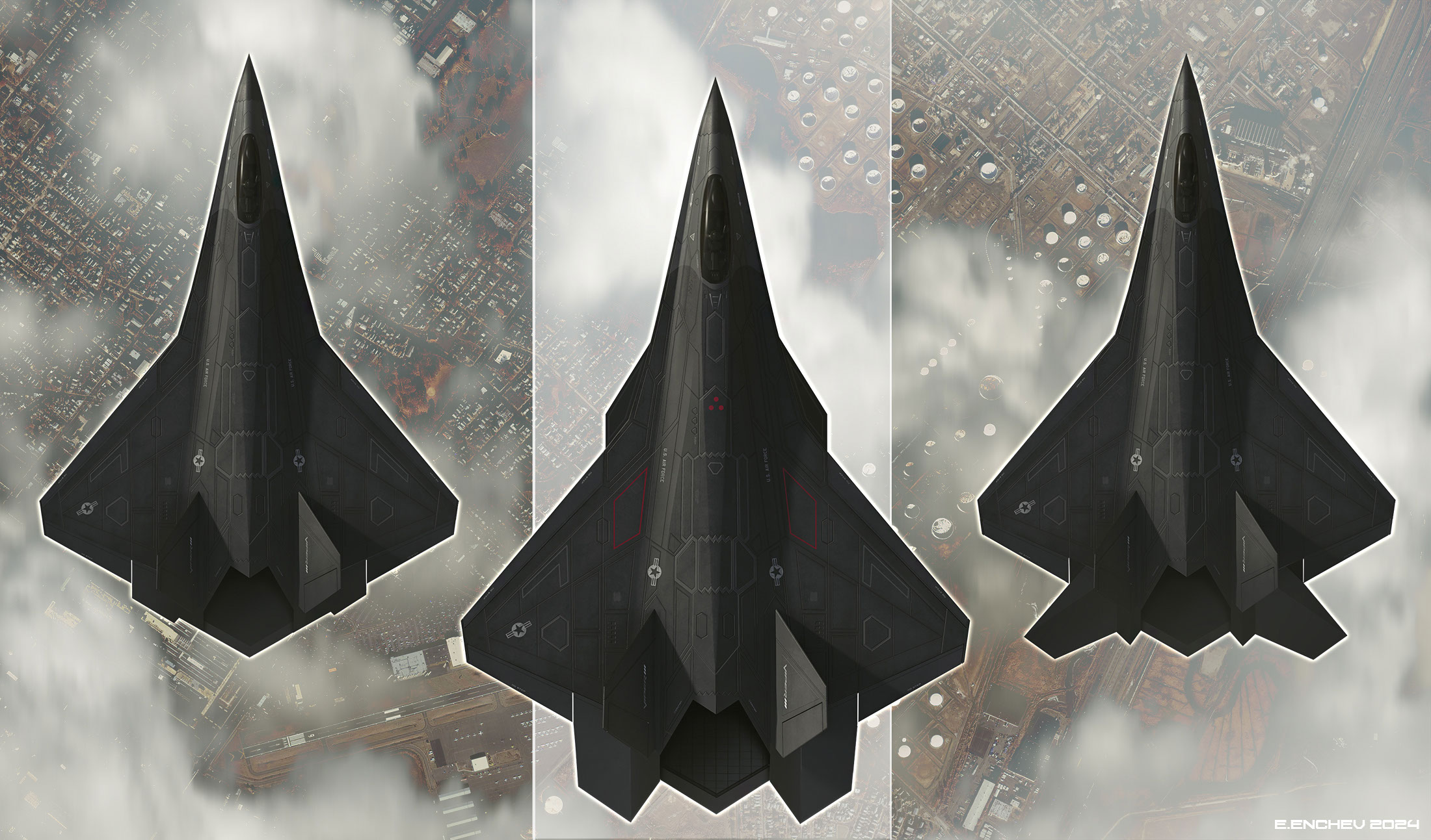 fighter，aircraft，vehicle，Viper trinity，