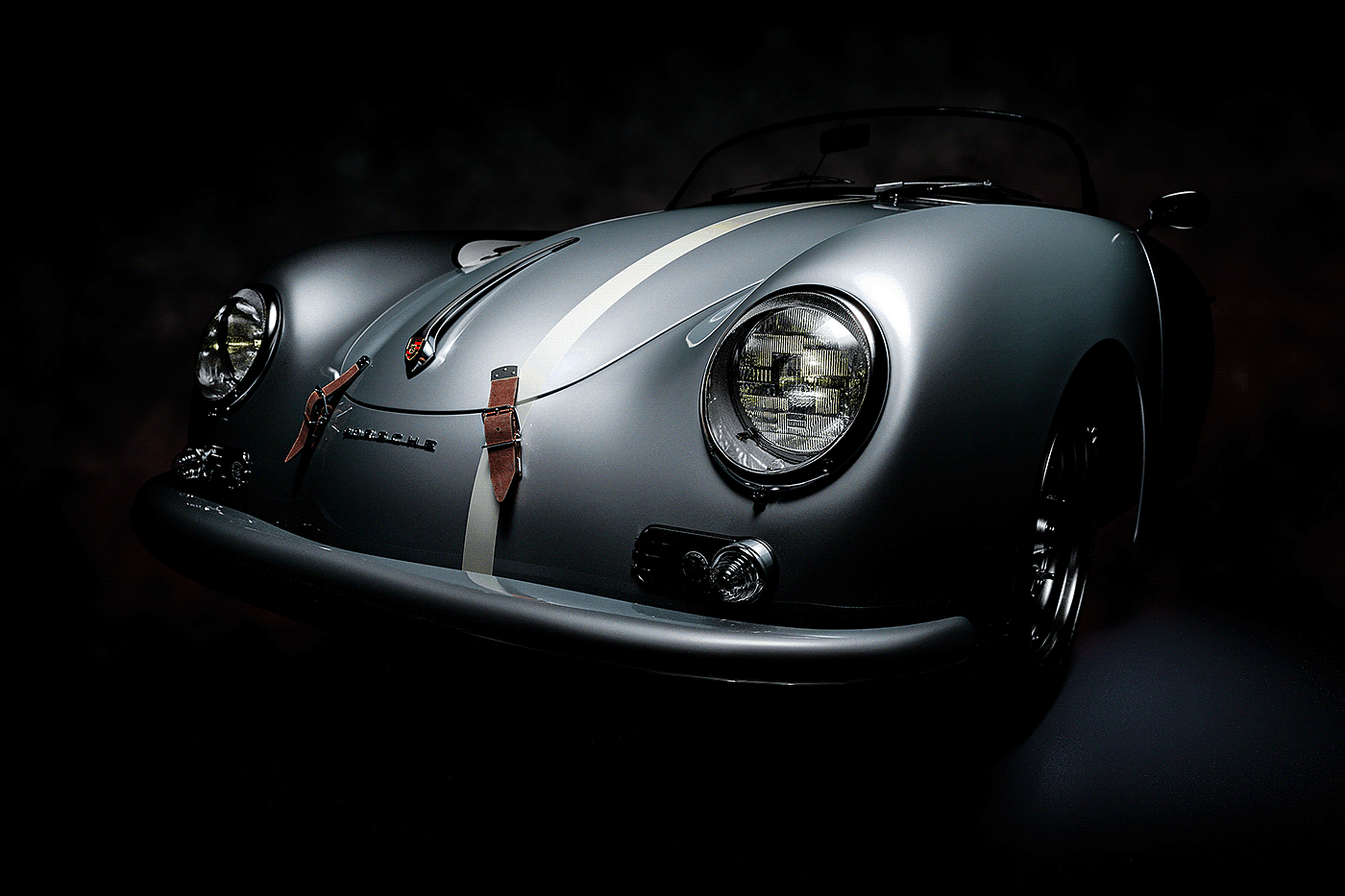 vehicle，automobile，cgi，Porsche 356，