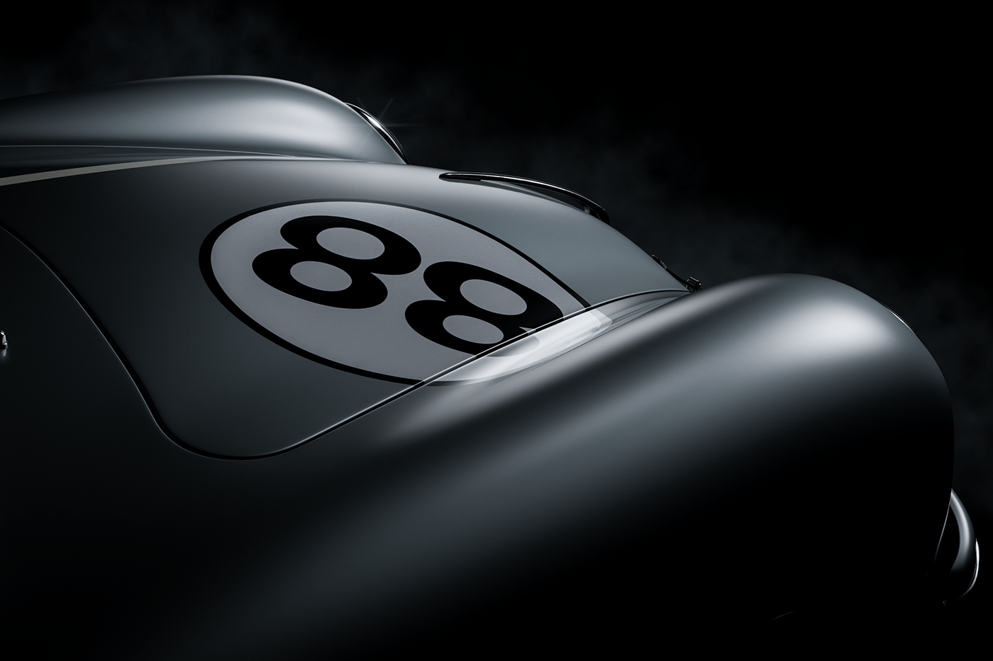 vehicle，automobile，cgi，Porsche 356，