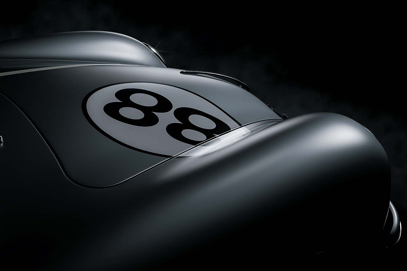 交通工具，汽车，cgi，Porsche 356，