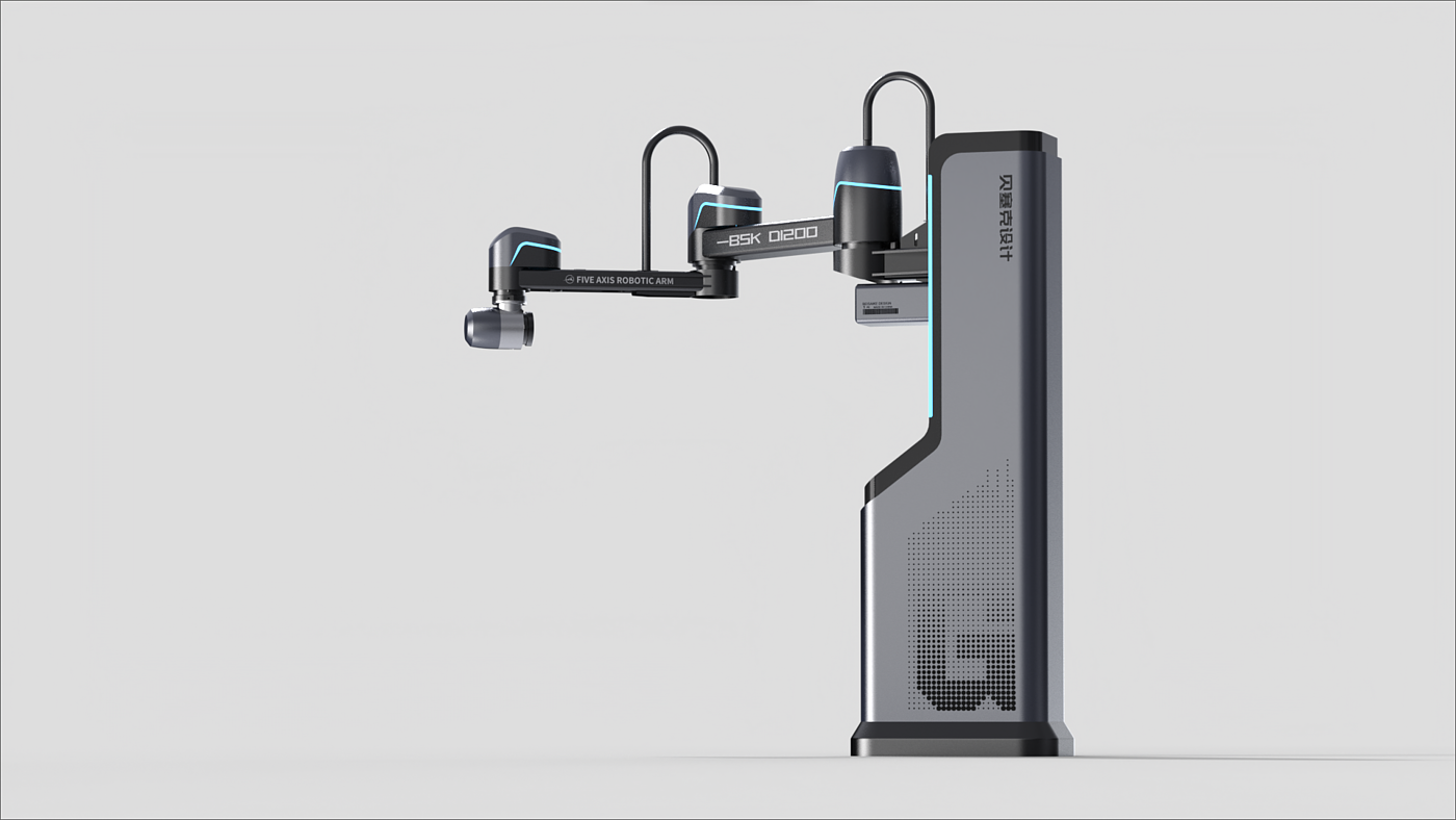 Mechanical arm，Mechanics，equipment，Five-axis mechanical arm，