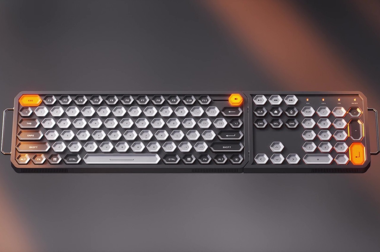 keyboard，modularization，product design，