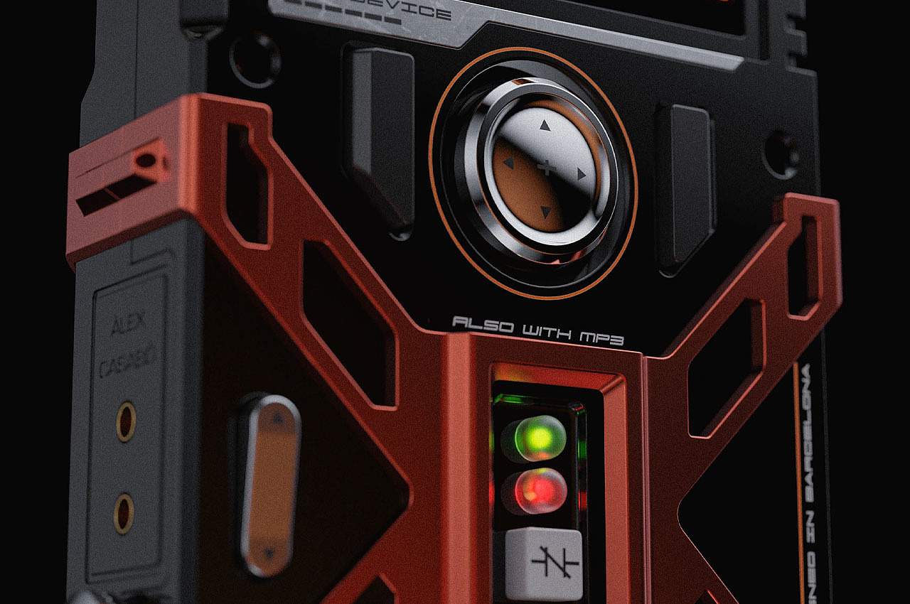 industrial design，Shell，music player ，