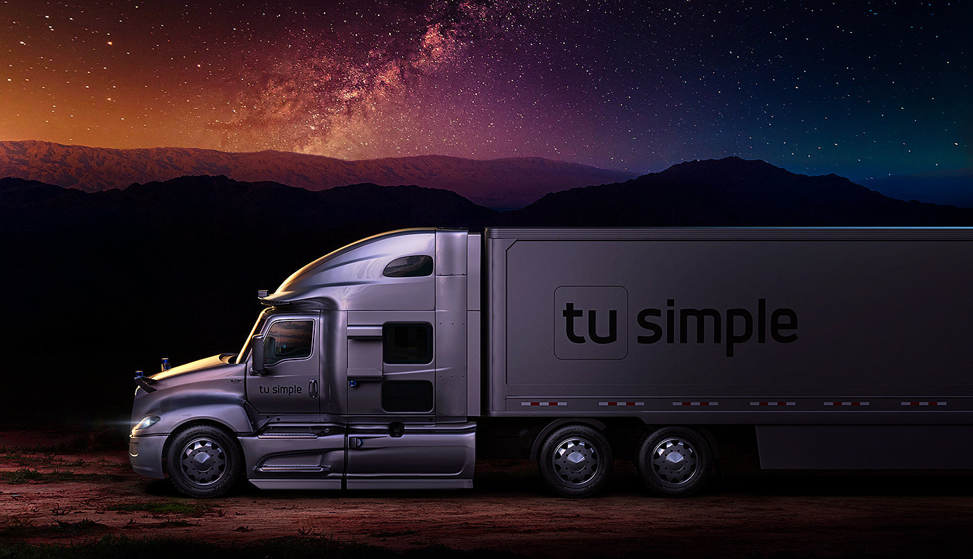 TuSimple，自动驾驶，卡车，工业设计，特斯拉，