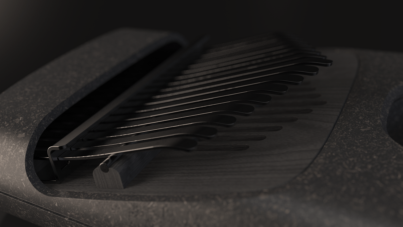 Qin Mu，Musical Instruments，industrial design，