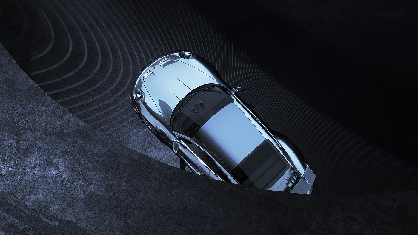 Render，Automobile design，keyshot，modeling，rhino，Porsche，