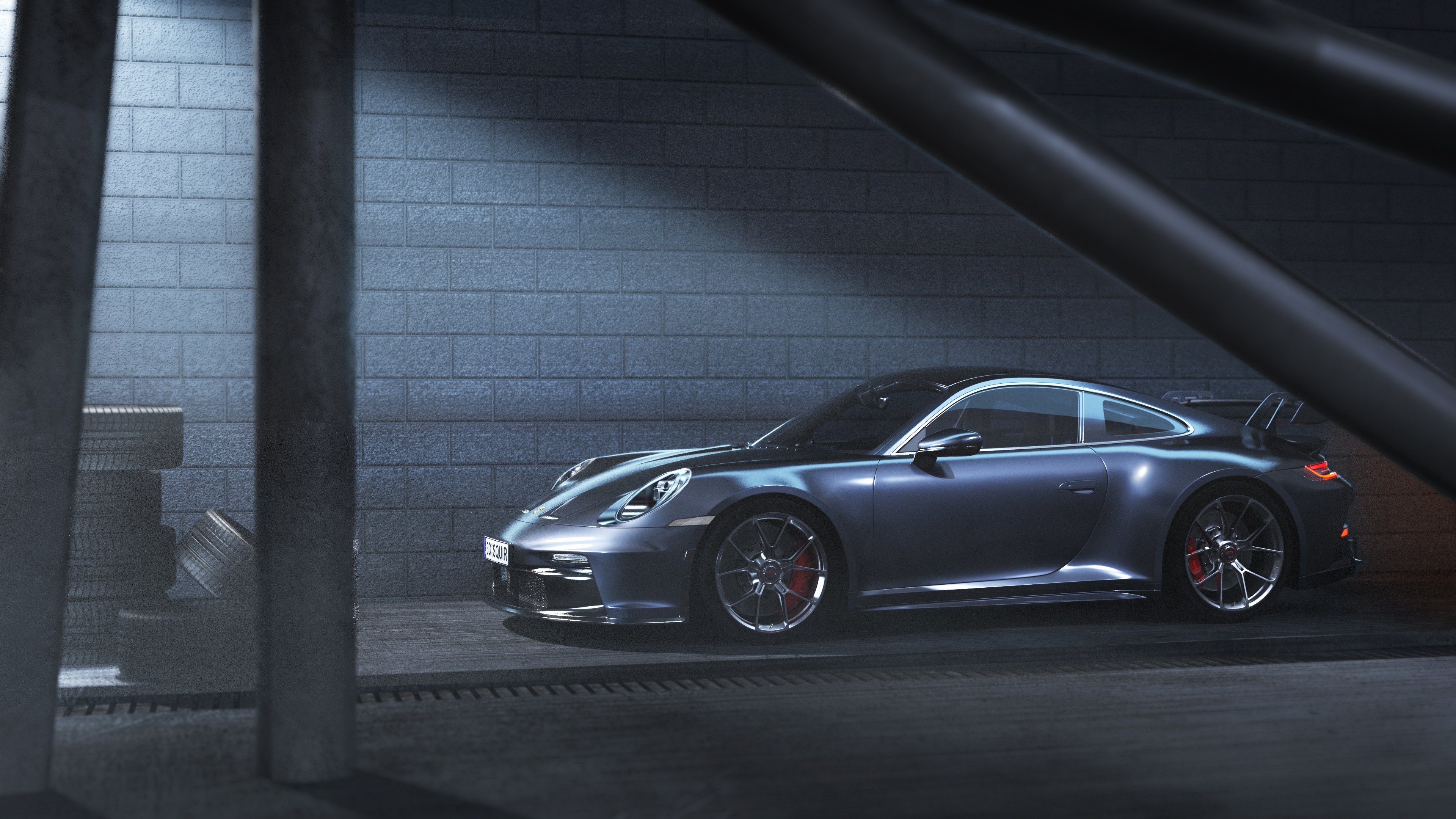 Render，Automobile design，keyshot，modeling，rhino，Porsche，