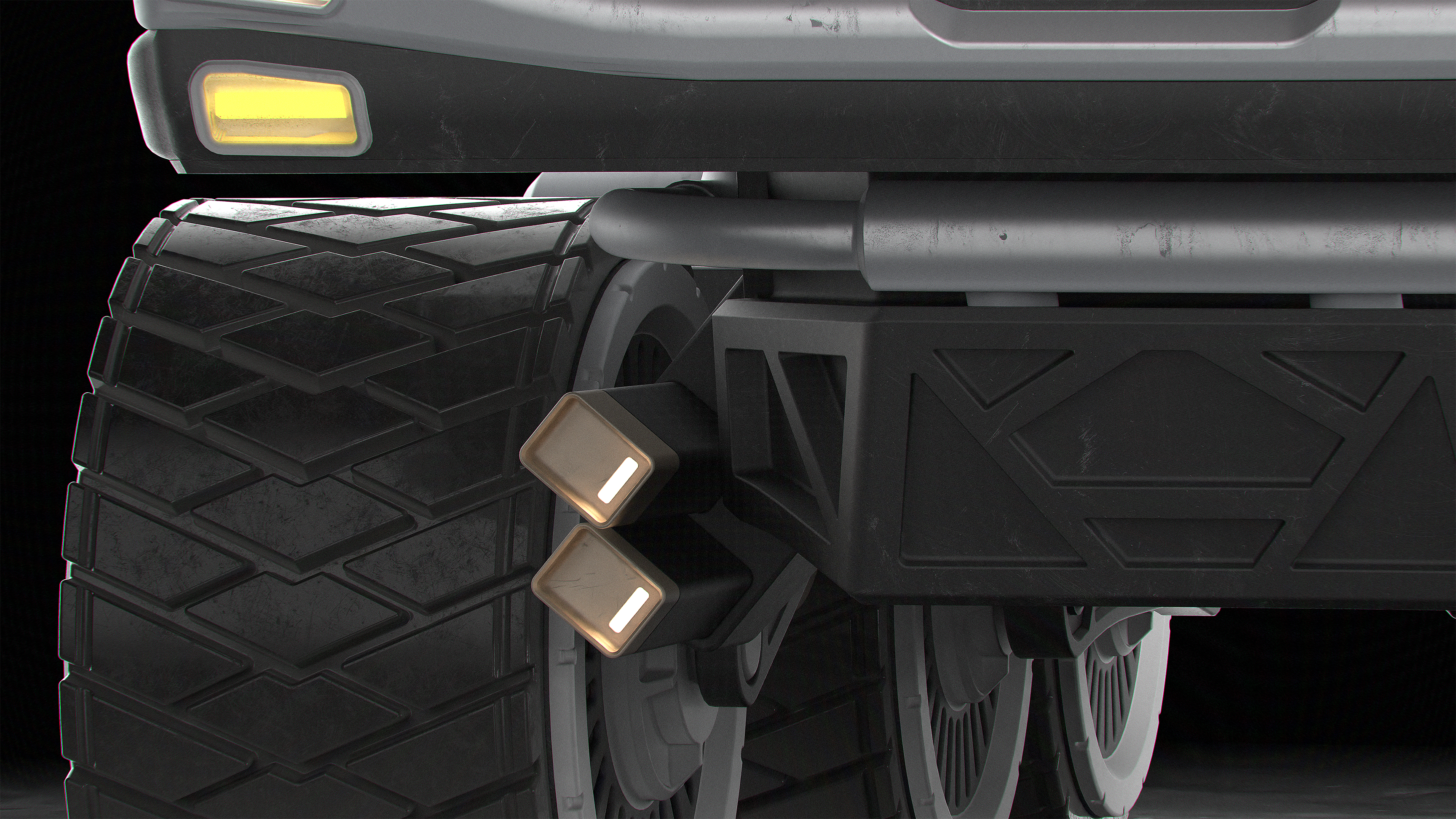 game，lunar rover，fusion，scifi，3dmodeling，