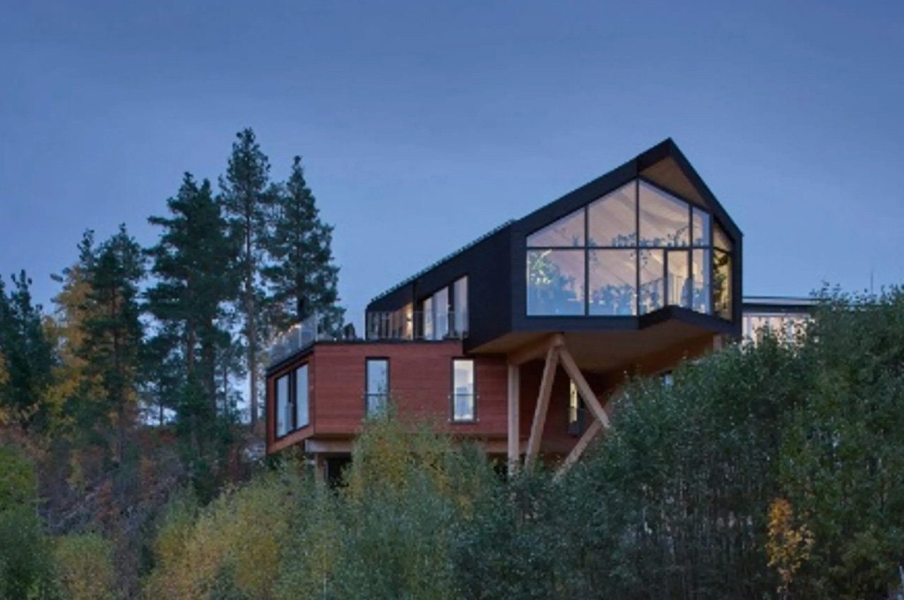 suspended residence，Design，furniture，residence，Architecture，