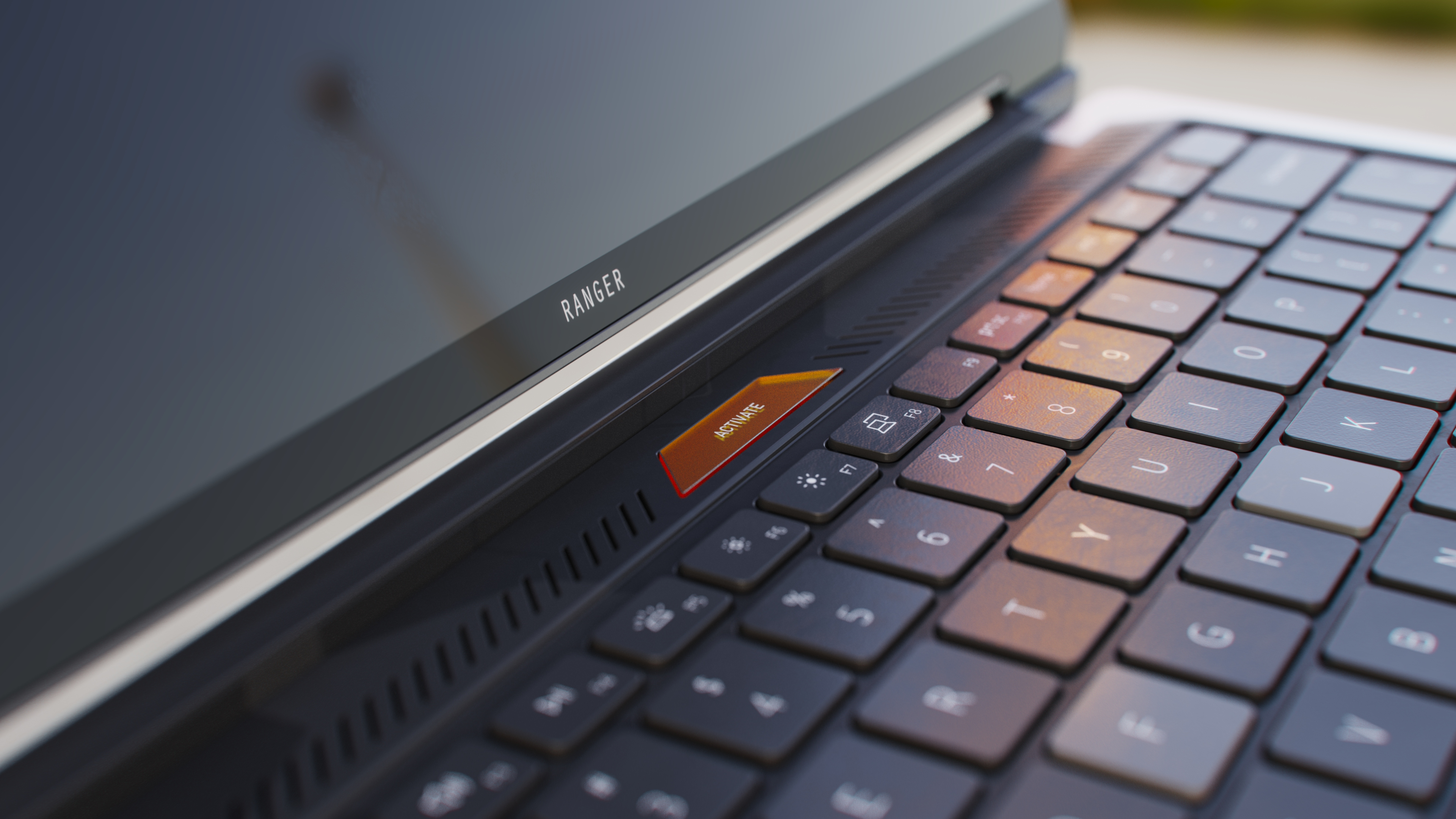 Notebook computer，camping，outdoors，