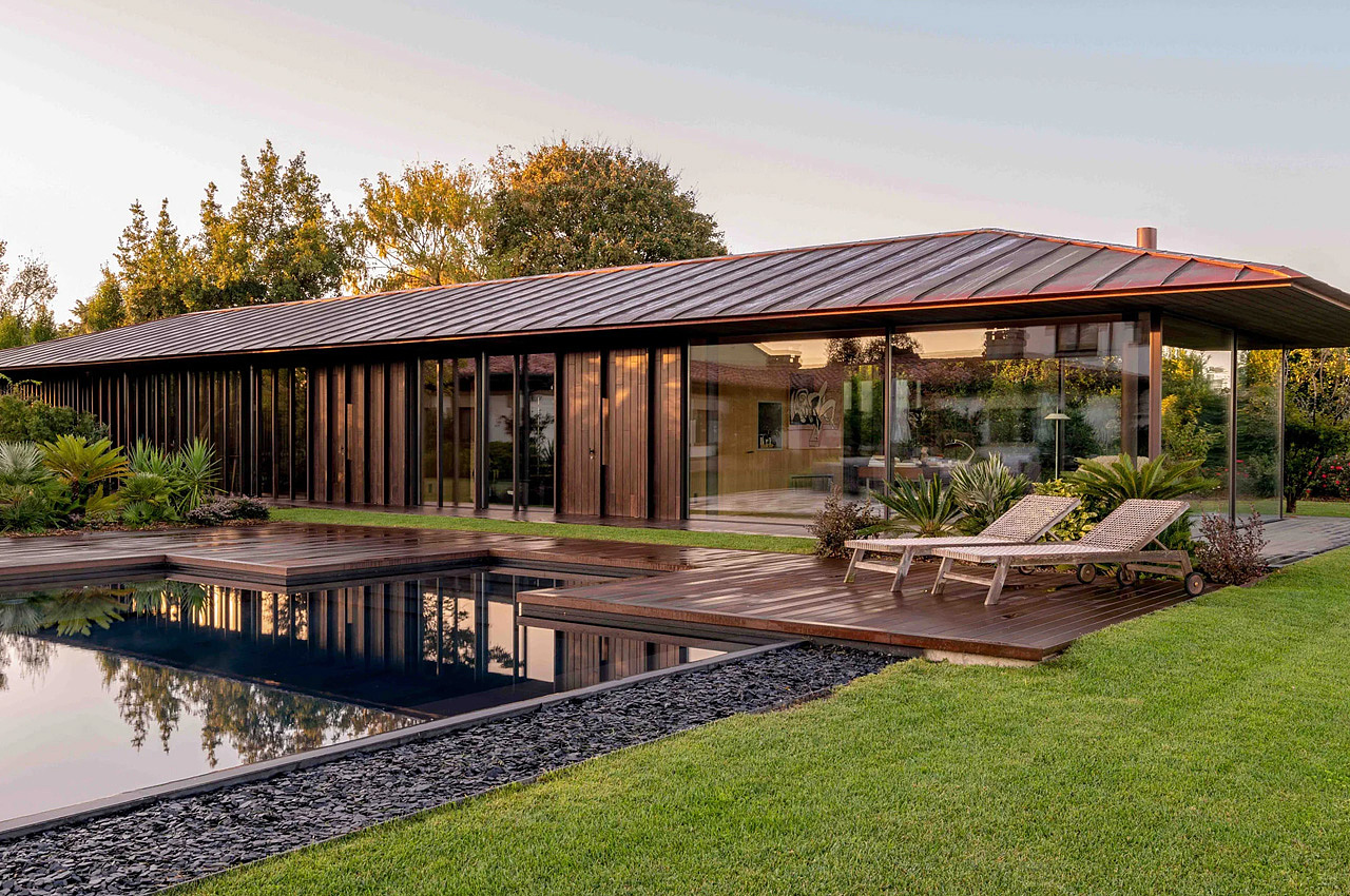 Pool House，pavilion，building design，