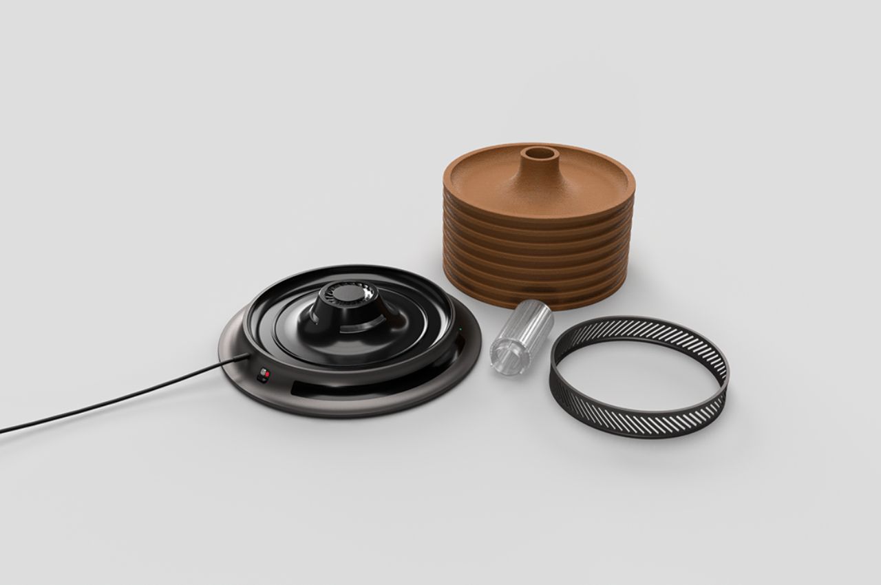 hydroponic flowerpot，Futurism，bionics，sustainable，