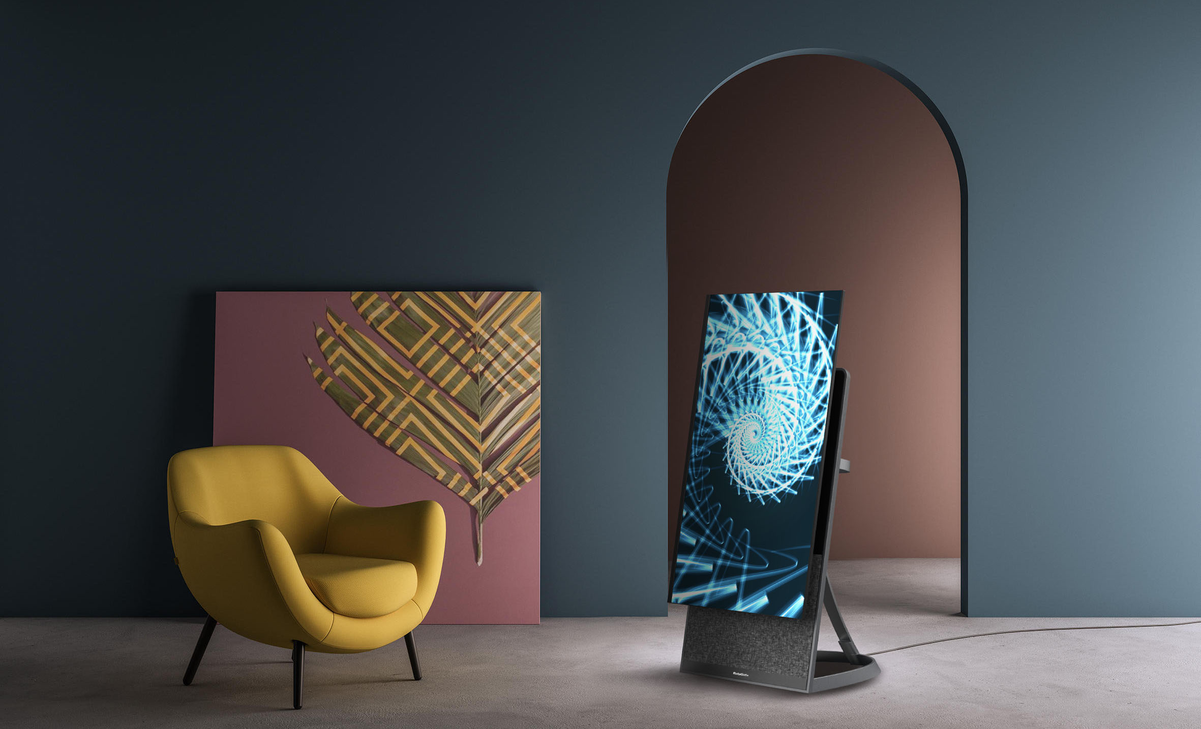 household electrical appliances，product design，Rotation，Smart TV，