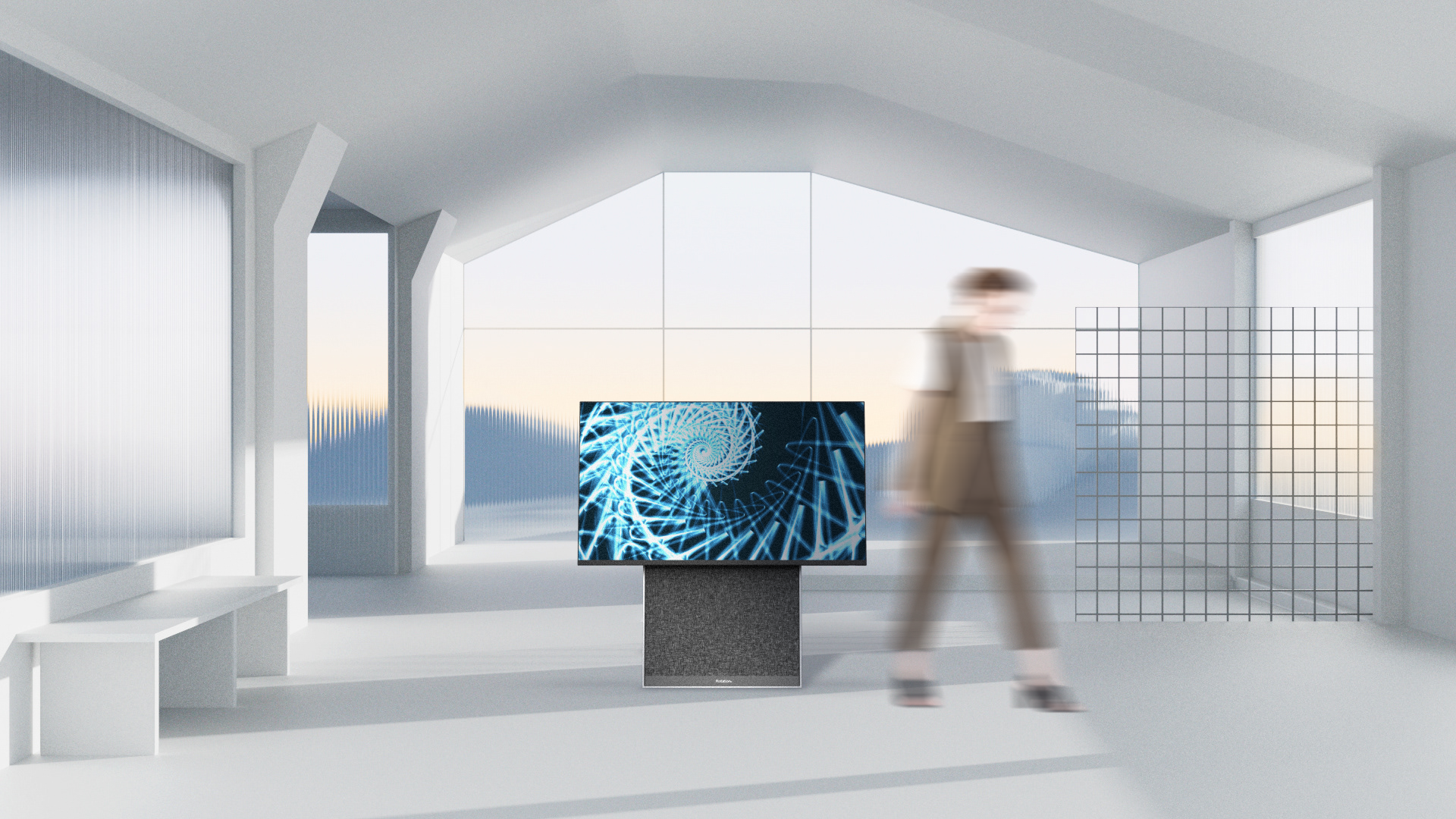 household electrical appliances，product design，Rotation，Smart TV，