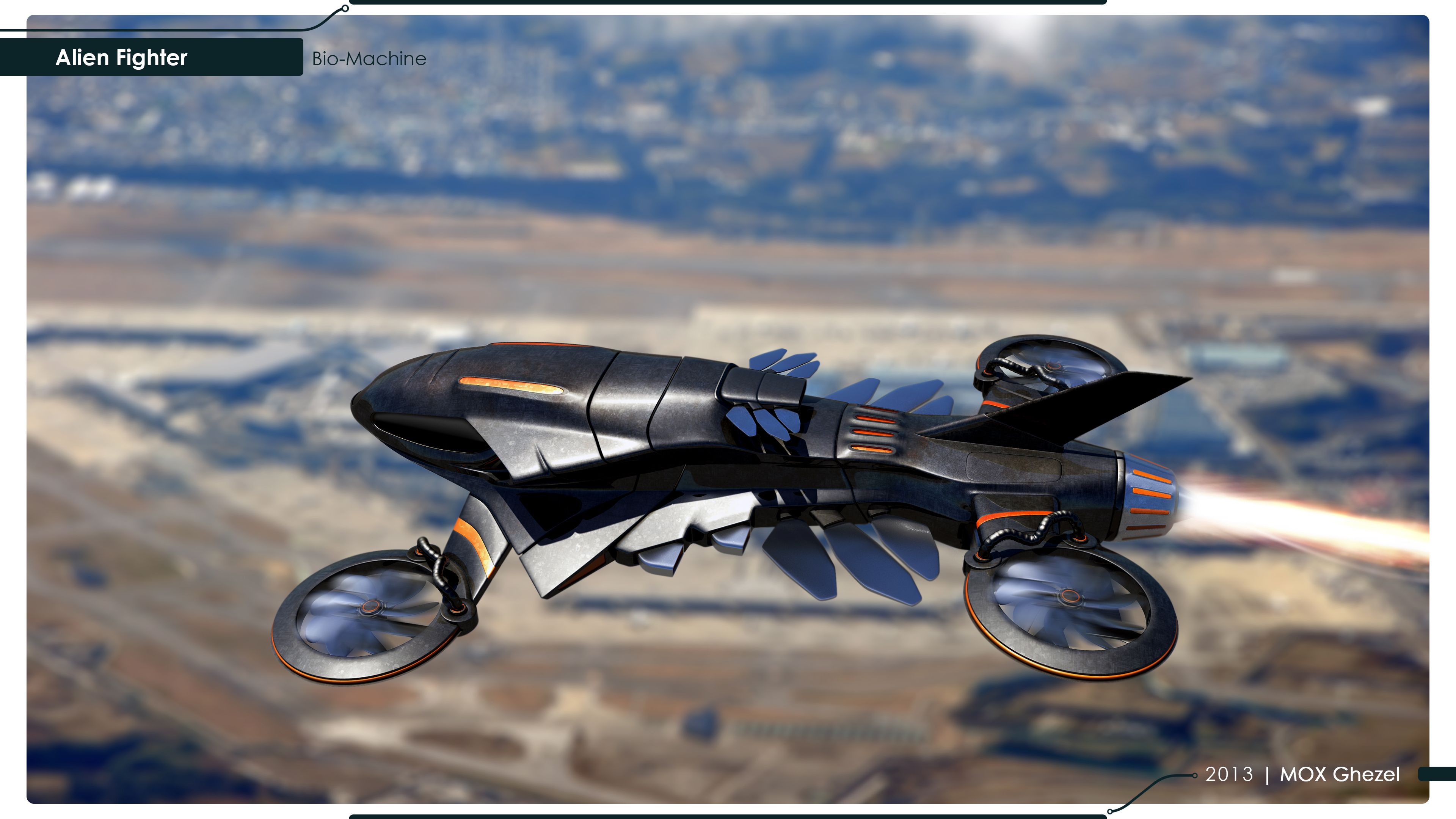 Aerocraft，alien warrior，UAV，