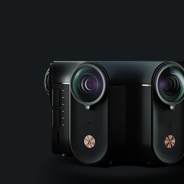 FLAGS，3D 360 ° VR camera，product design，