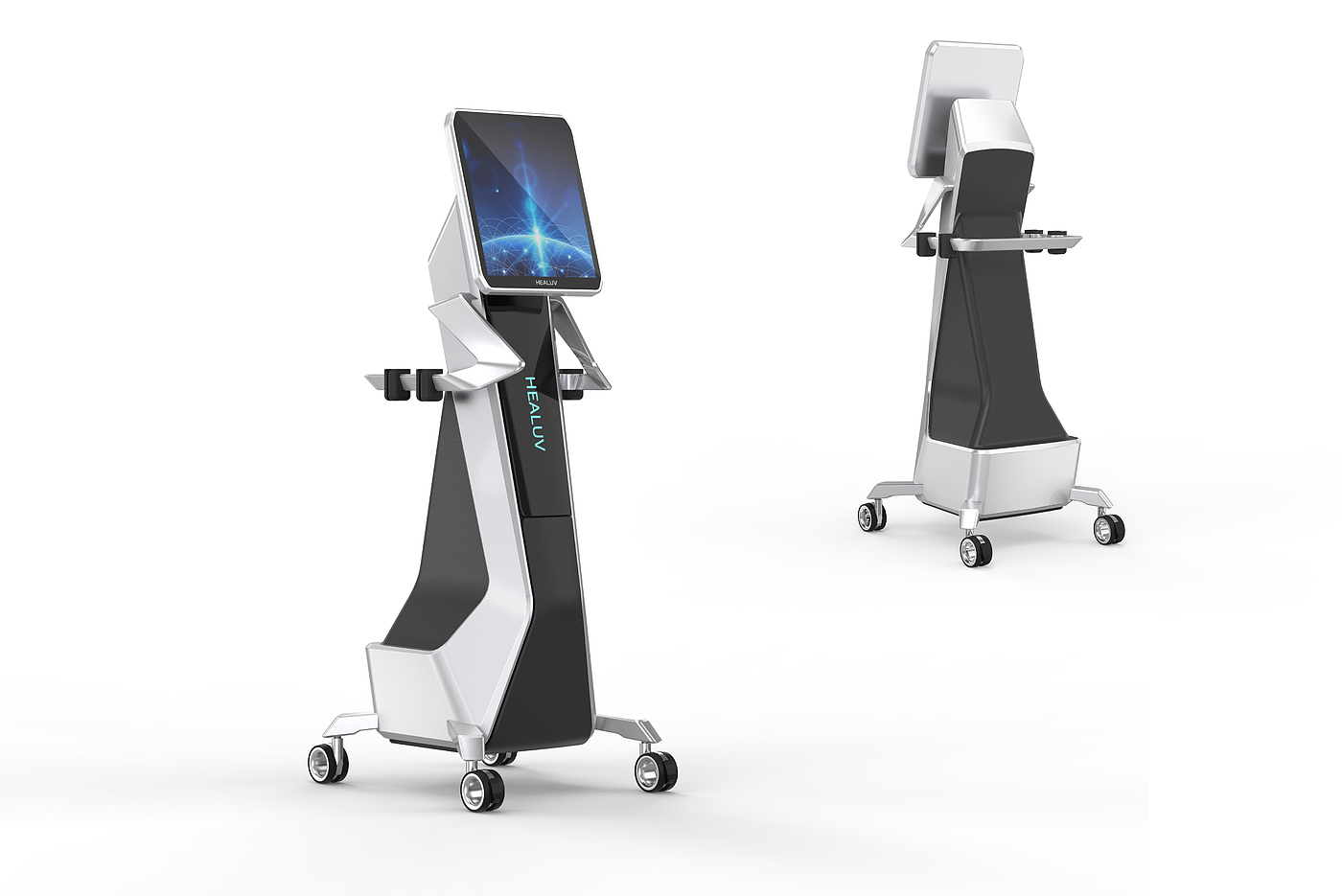 Medical cosmetology，Tough tech wind，radio frequency，Medical cart，Cyber Metal，