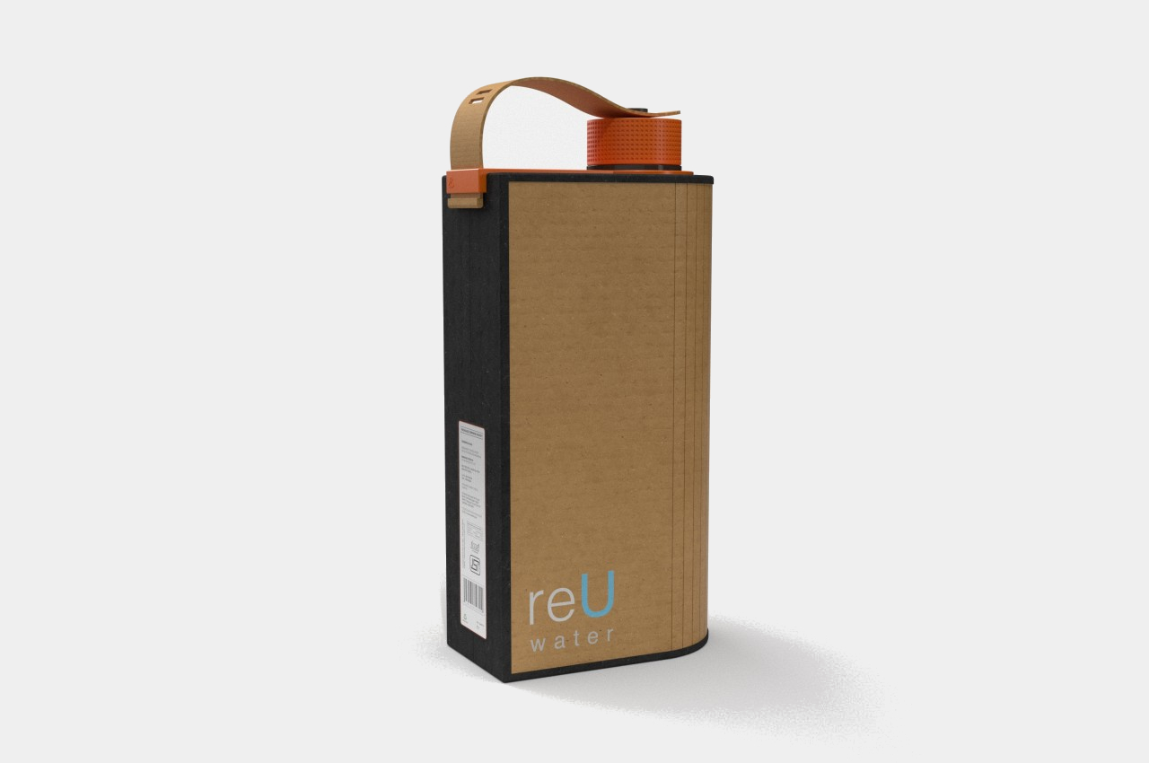 sustainable，Water bottle，Cardboard Water Bottle，Keep Moisture，