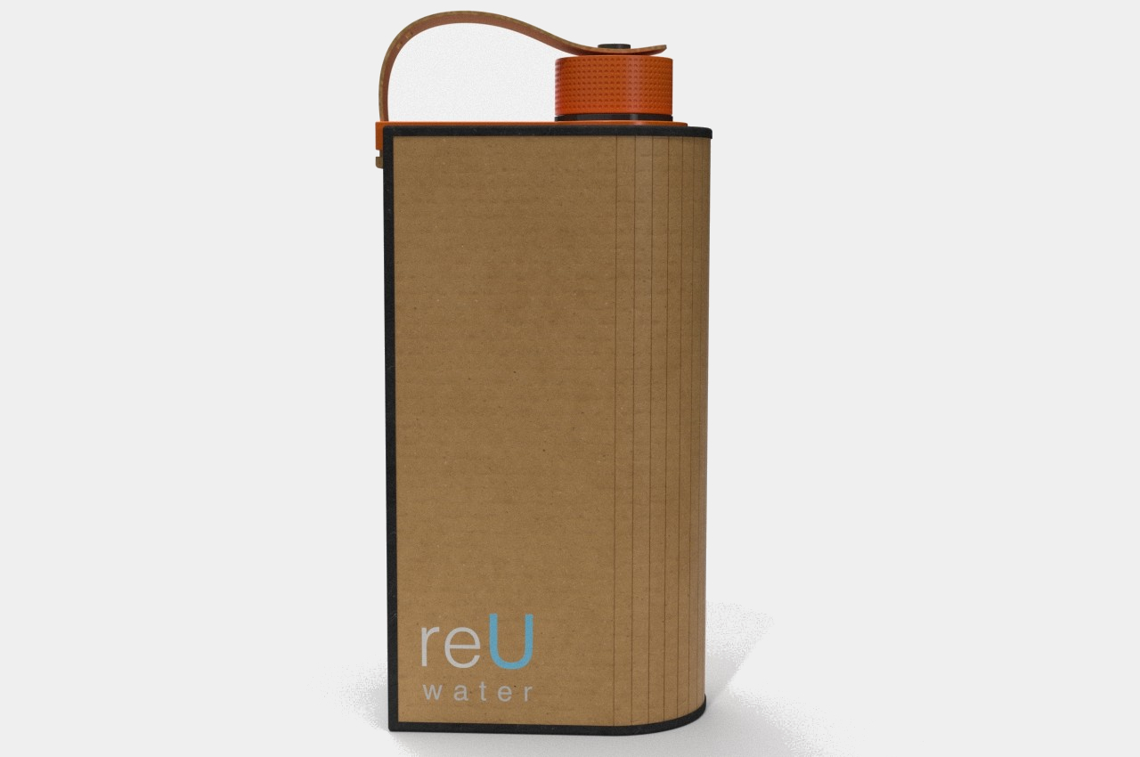sustainable，Water bottle，Cardboard Water Bottle，Keep Moisture，
