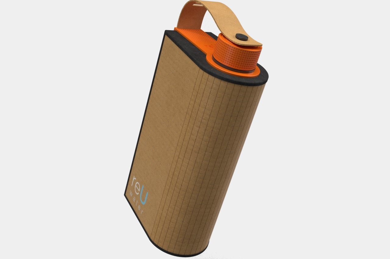 sustainable，Water bottle，Cardboard Water Bottle，Keep Moisture，