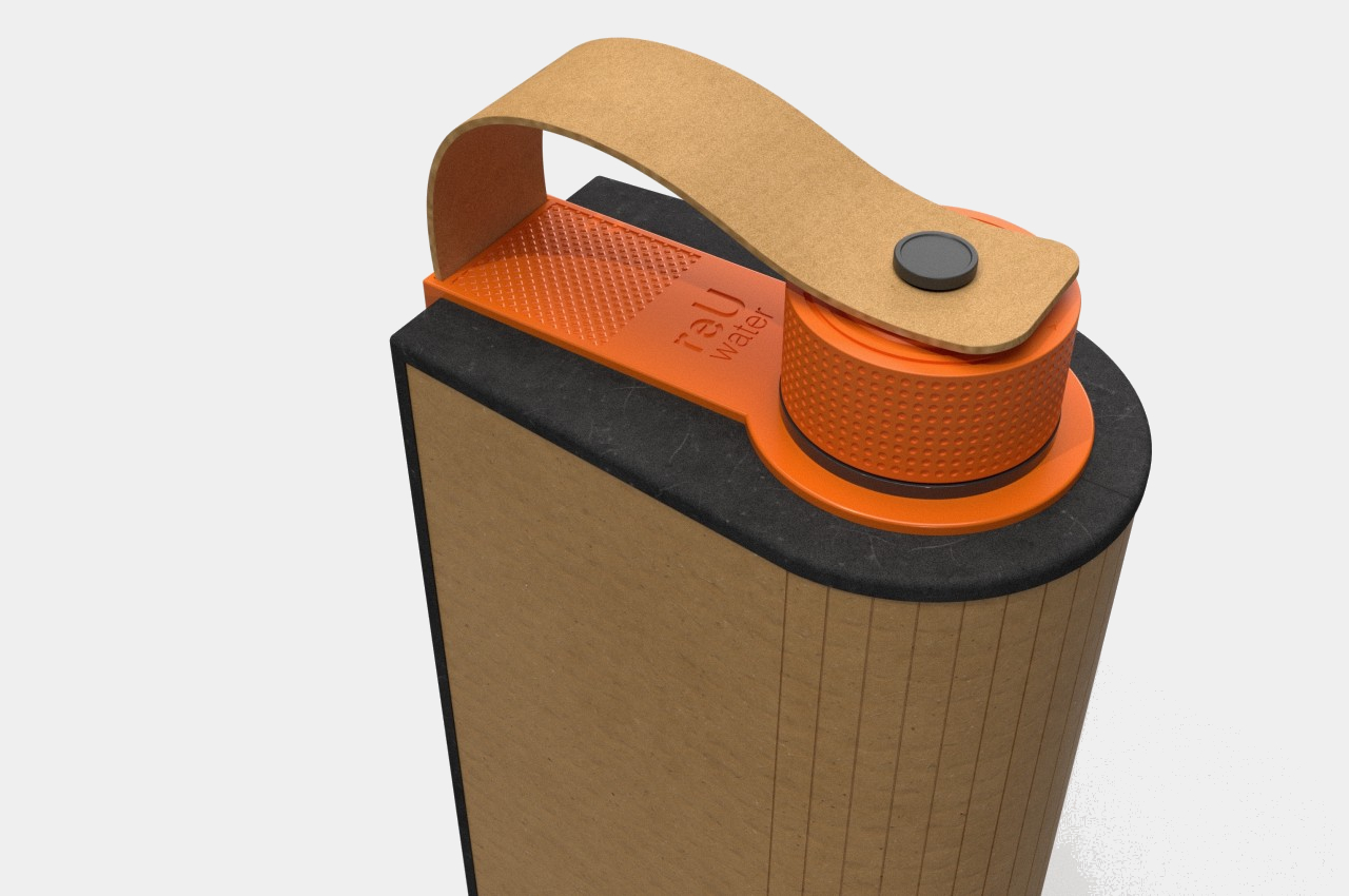 sustainable，Water bottle，Cardboard Water Bottle，Keep Moisture，