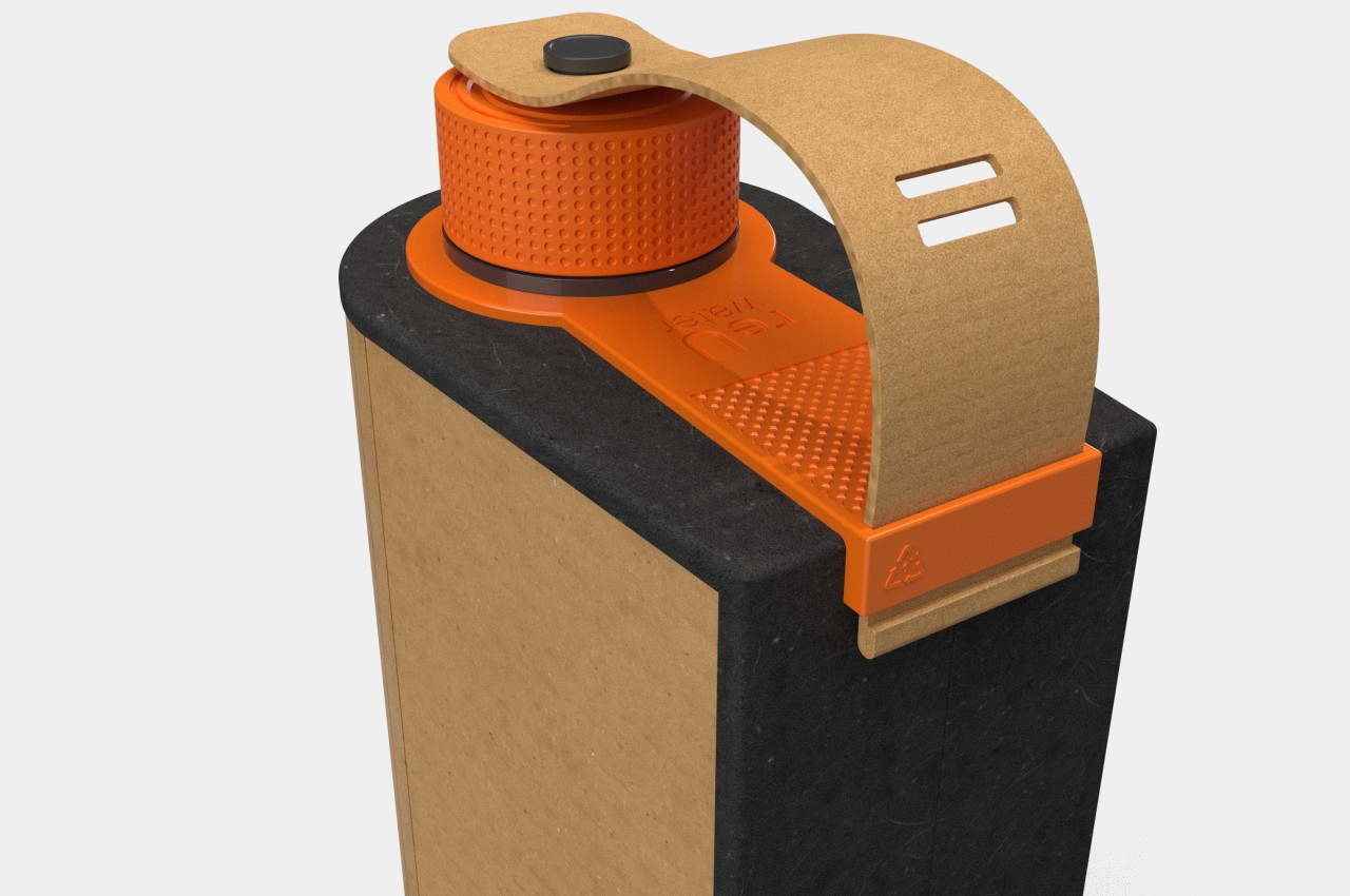sustainable，Water bottle，Cardboard Water Bottle，Keep Moisture，