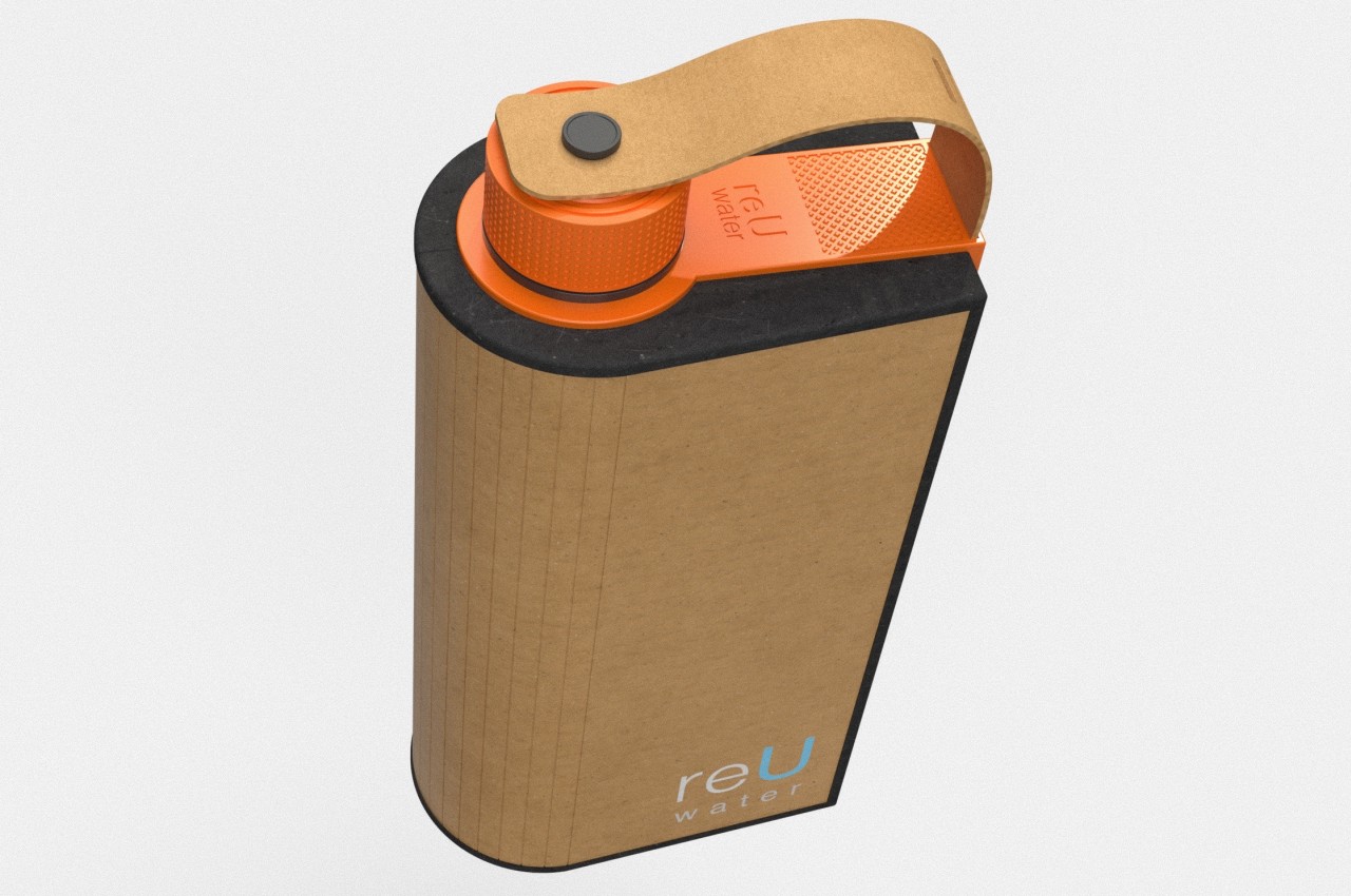 sustainable，Water bottle，Cardboard Water Bottle，Keep Moisture，