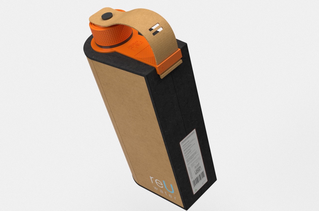 sustainable，Water bottle，Cardboard Water Bottle，Keep Moisture，