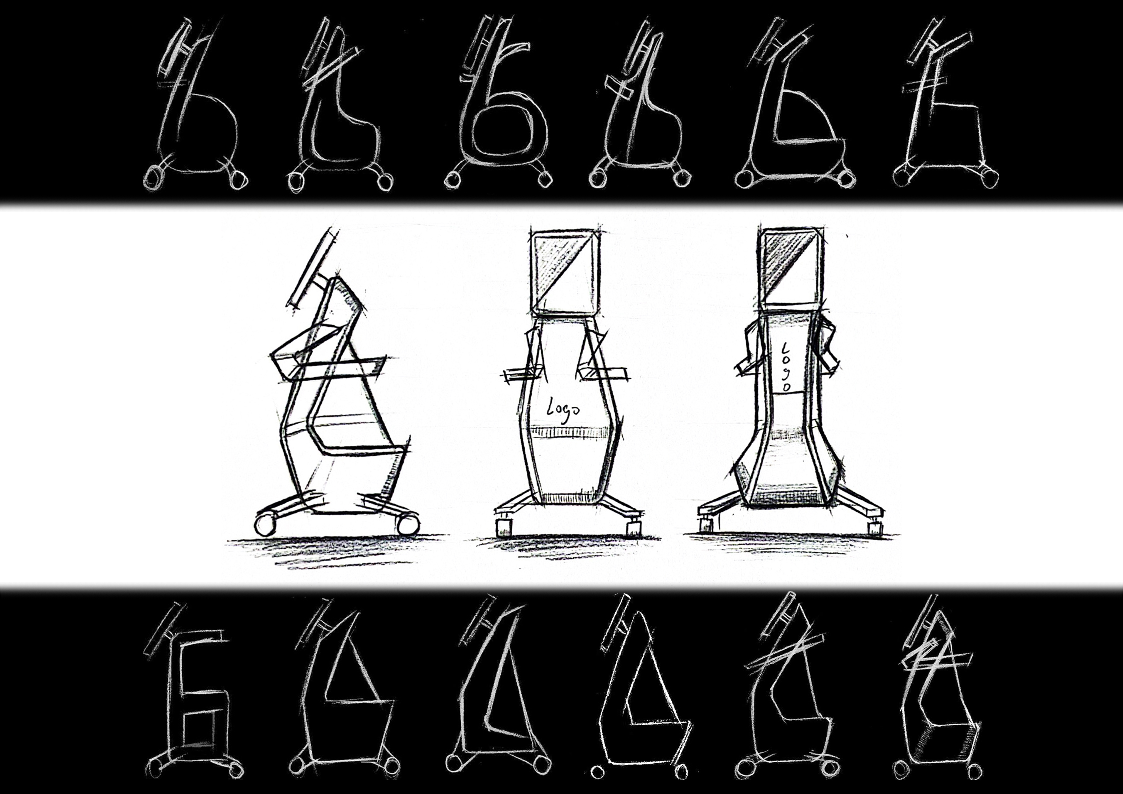 Medical cosmetology，Tough tech wind，radio frequency，Medical cart，Cyber Metal，