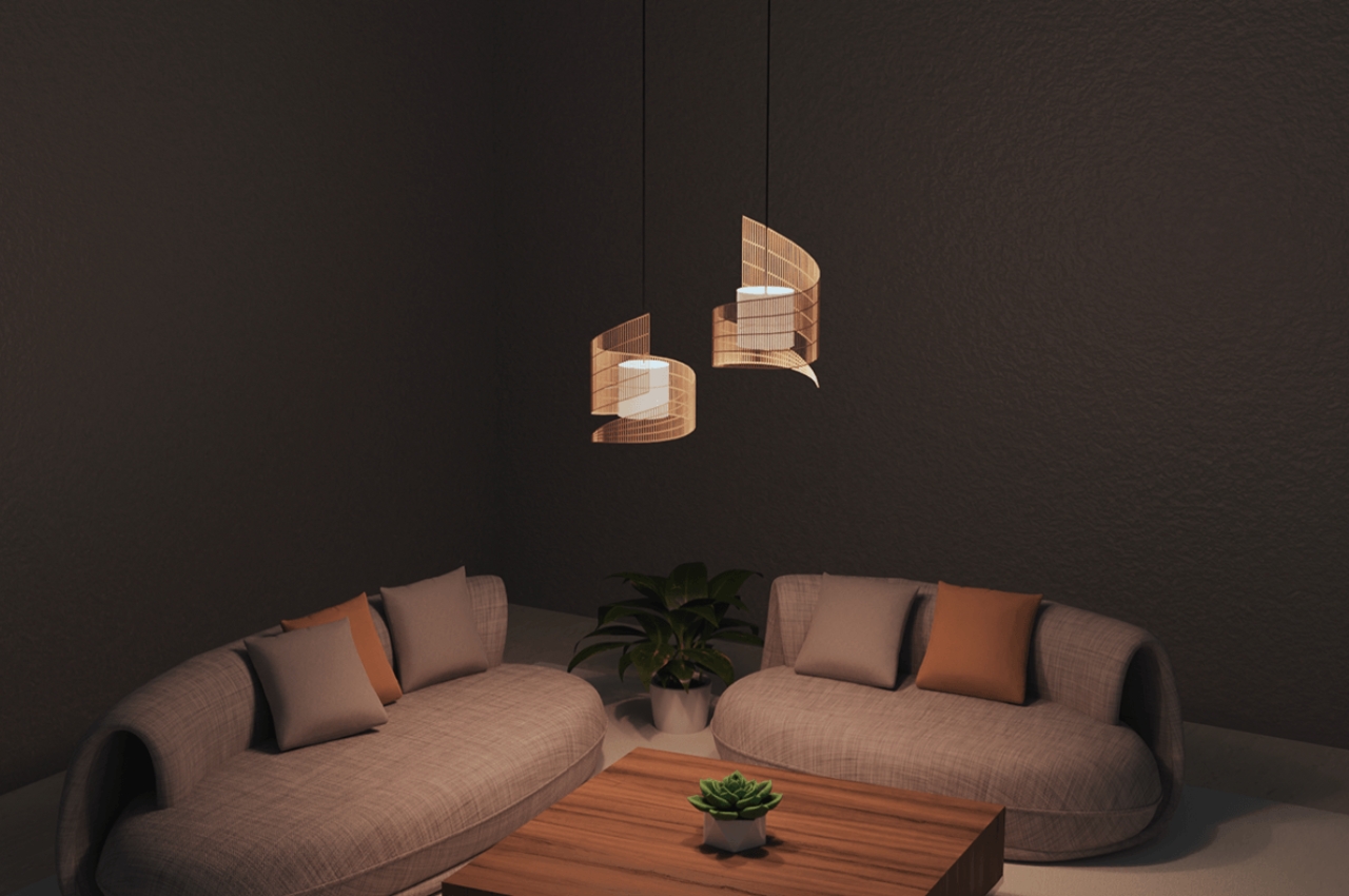 a chandelier，Minimalism，Decorative，lamps and lanterns，