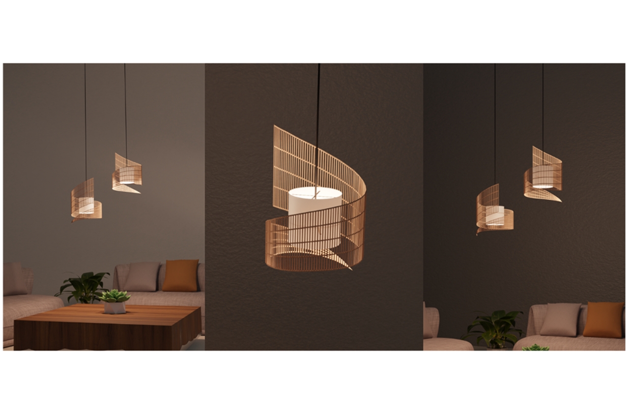 a chandelier，Minimalism，Decorative，lamps and lanterns，