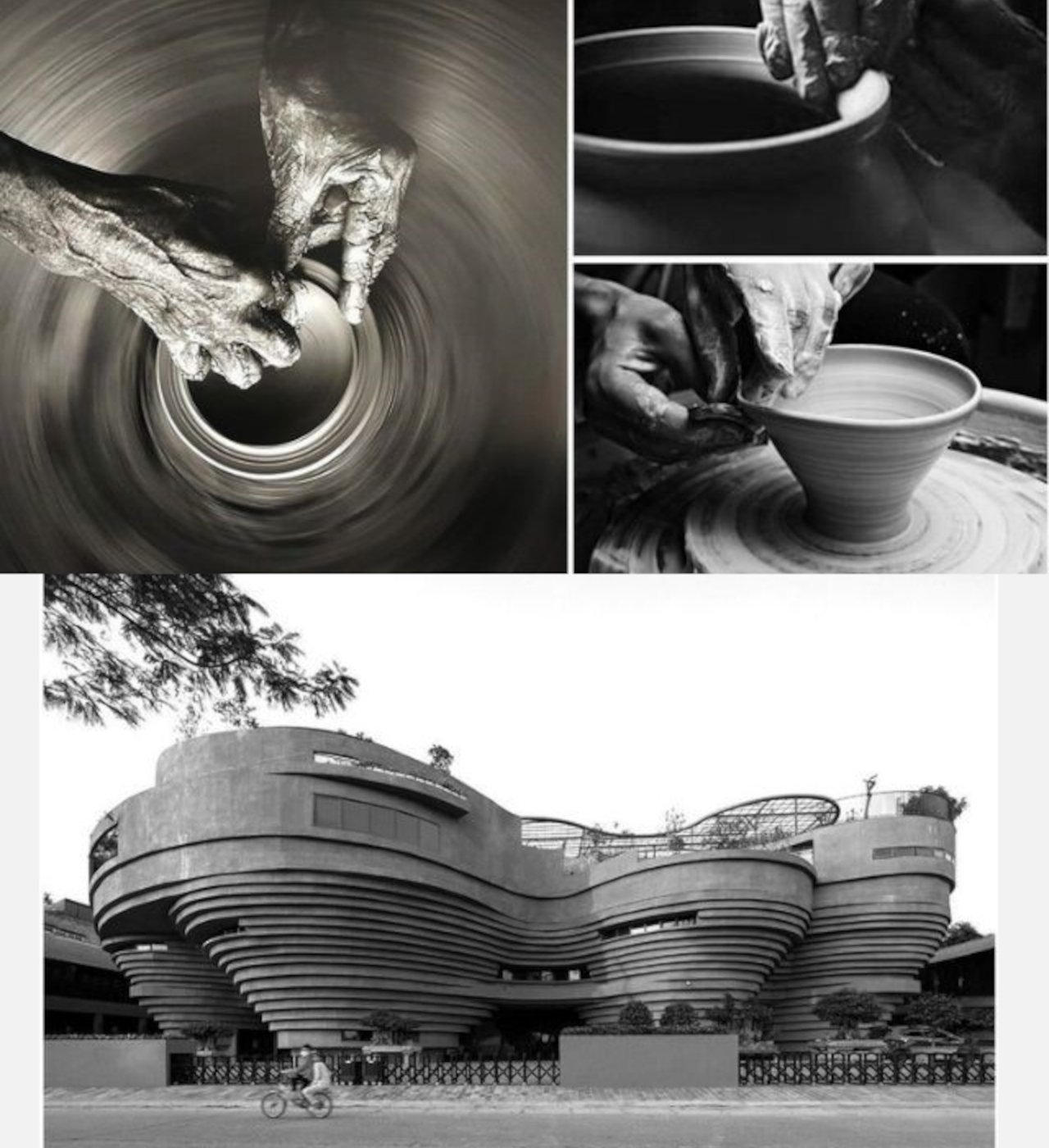 Pottery，museum，Culture，Architectural design，