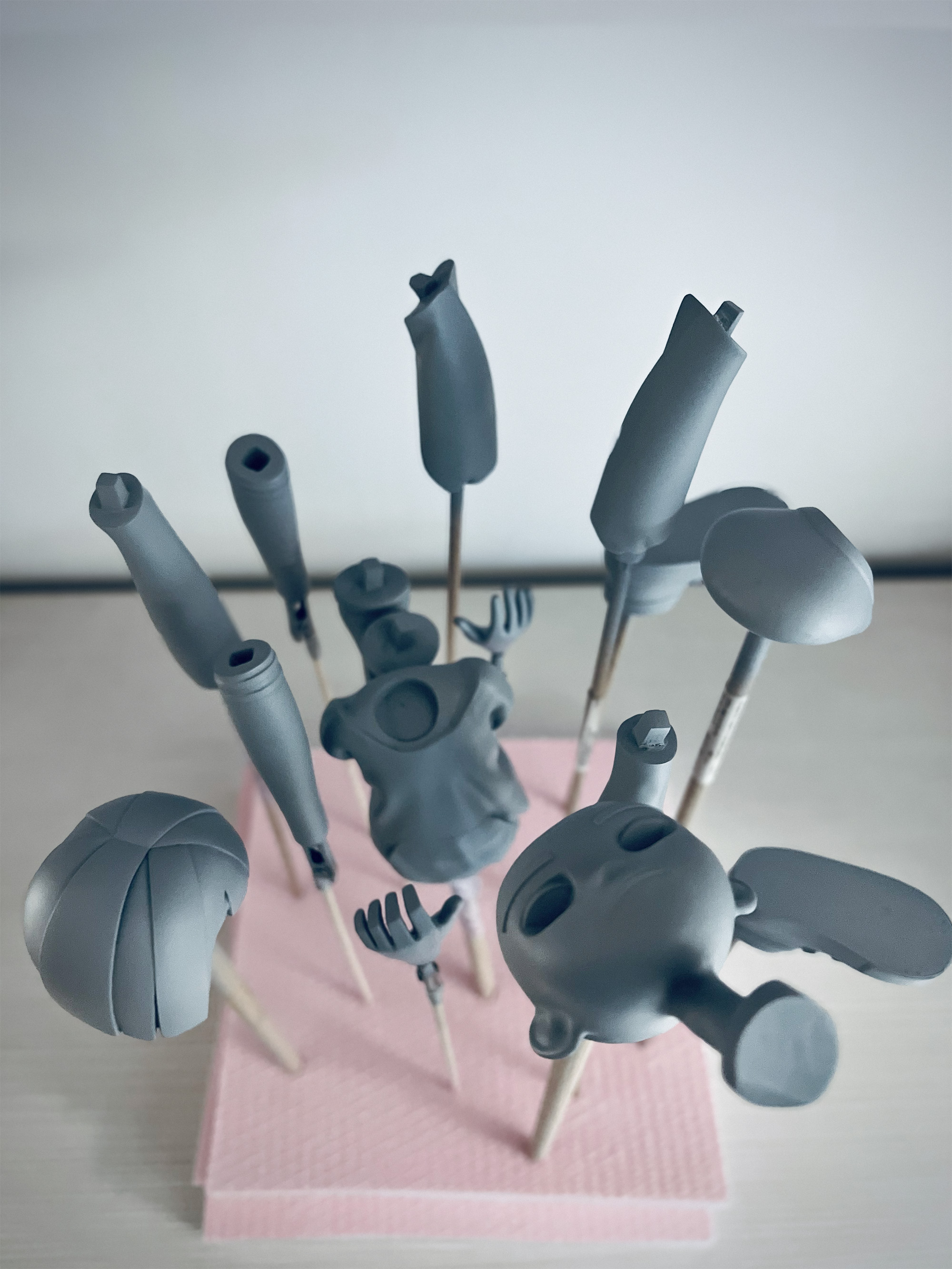 Digital Engraving，Toys，Shimuko，3D printing，Limit，