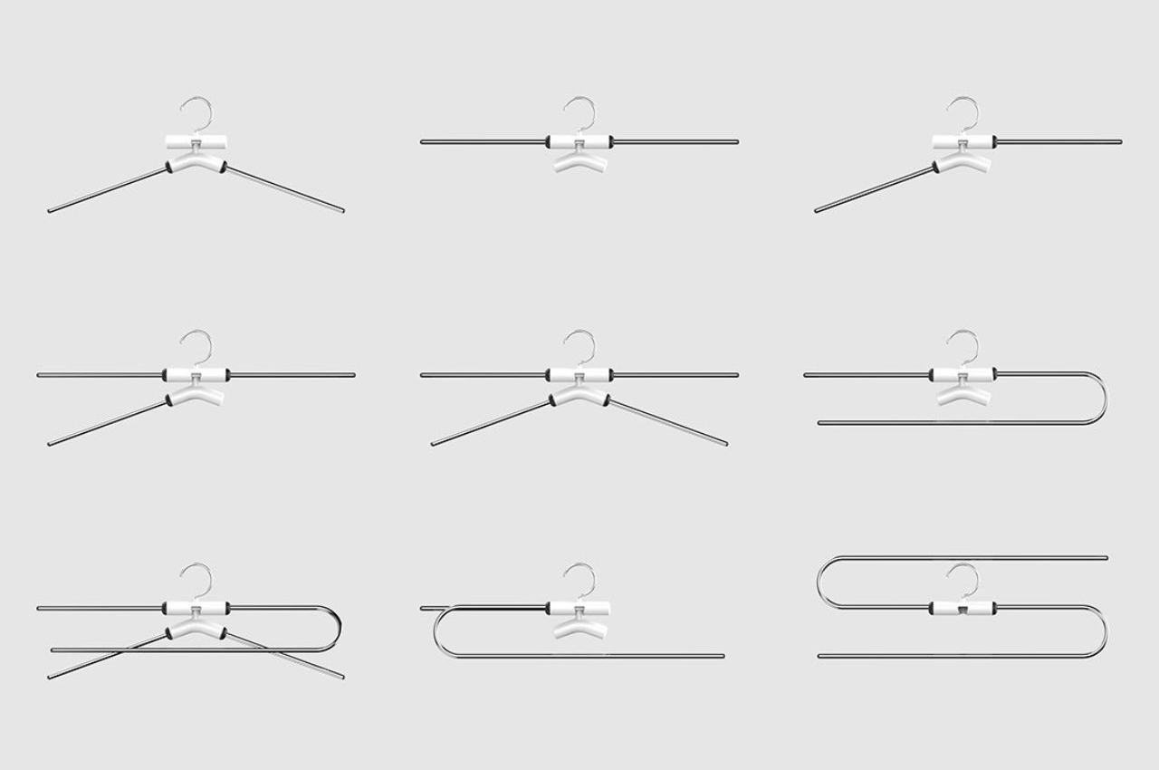 multi-function，coat hanger，Organize the closet，modularization，Simplicity，koi，