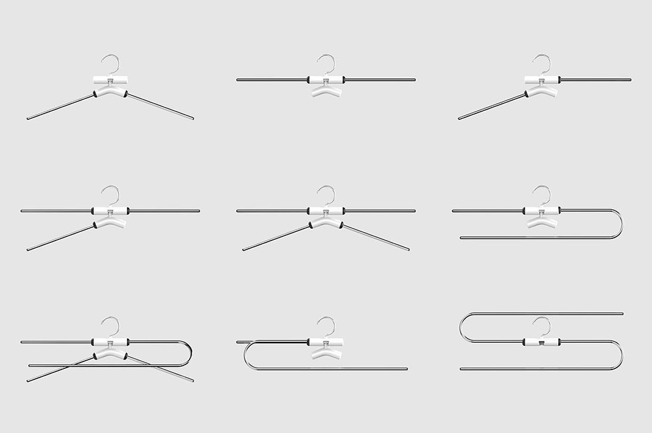 multi-function，coat hanger，Organize the closet，modularization，Simplicity，koi，